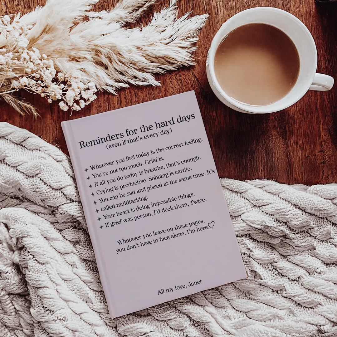 Personalized Grieving Friend Motivational Journal