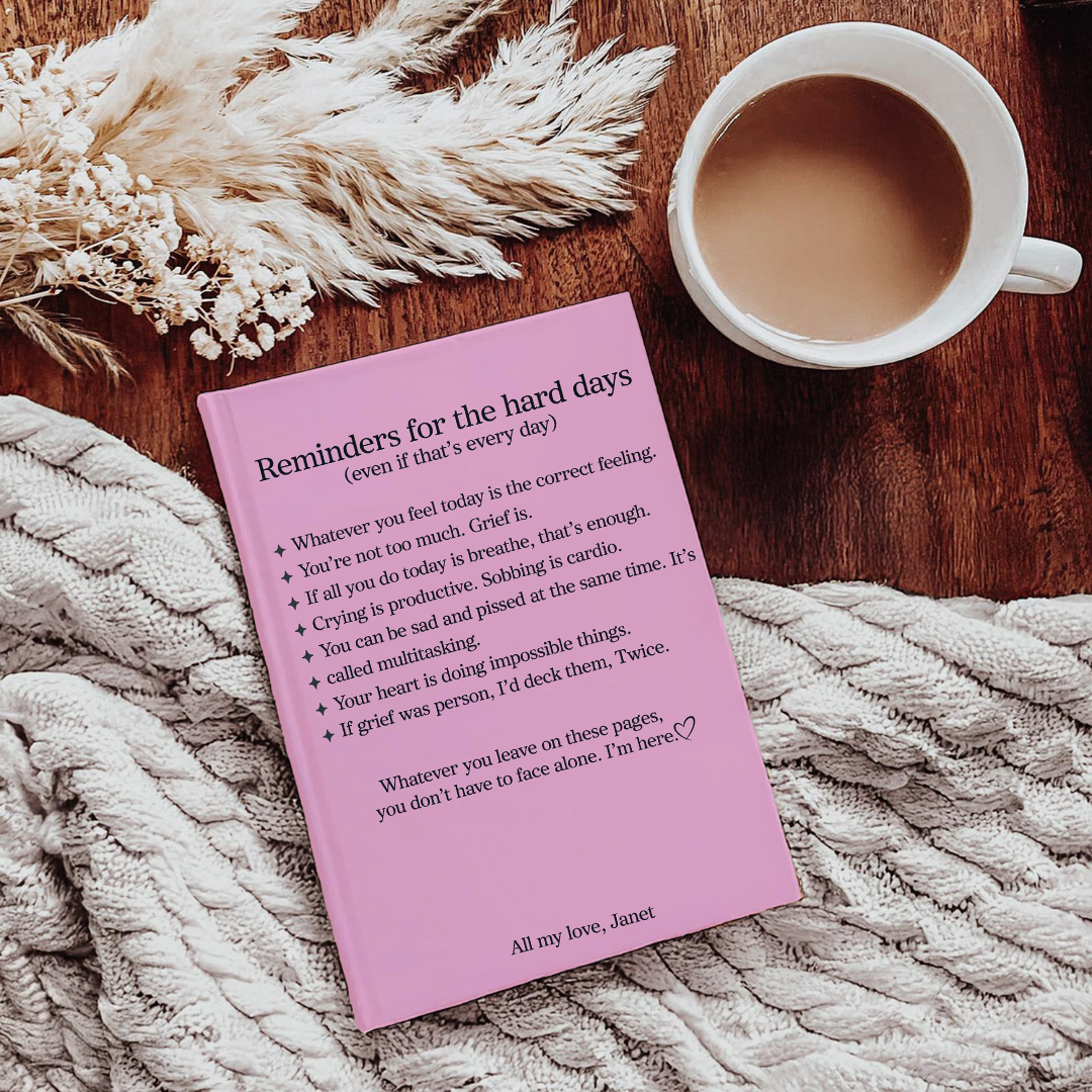 Personalized Grieving Friend Motivational Journal