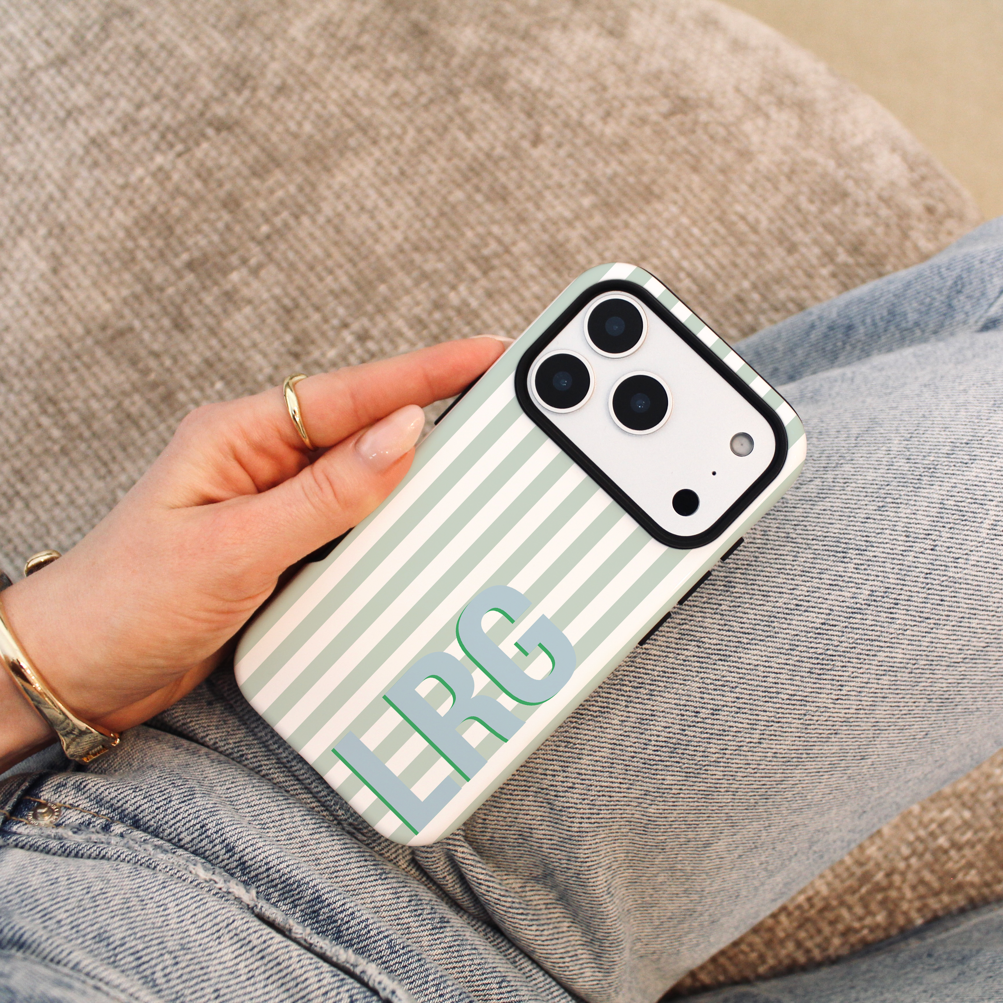 Custom Monogram Initials Phone Case