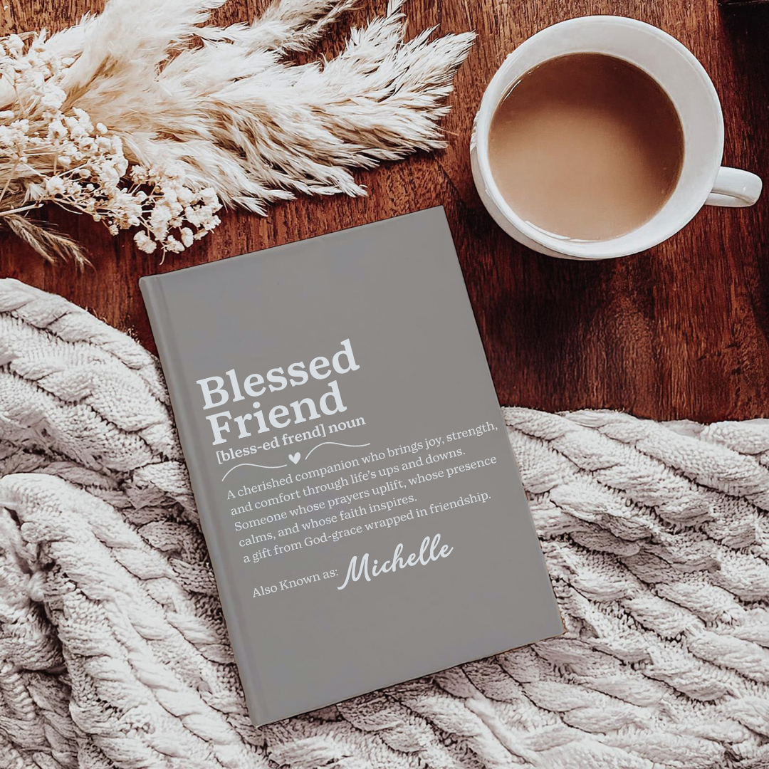 Personalized Blessed Friend Journal