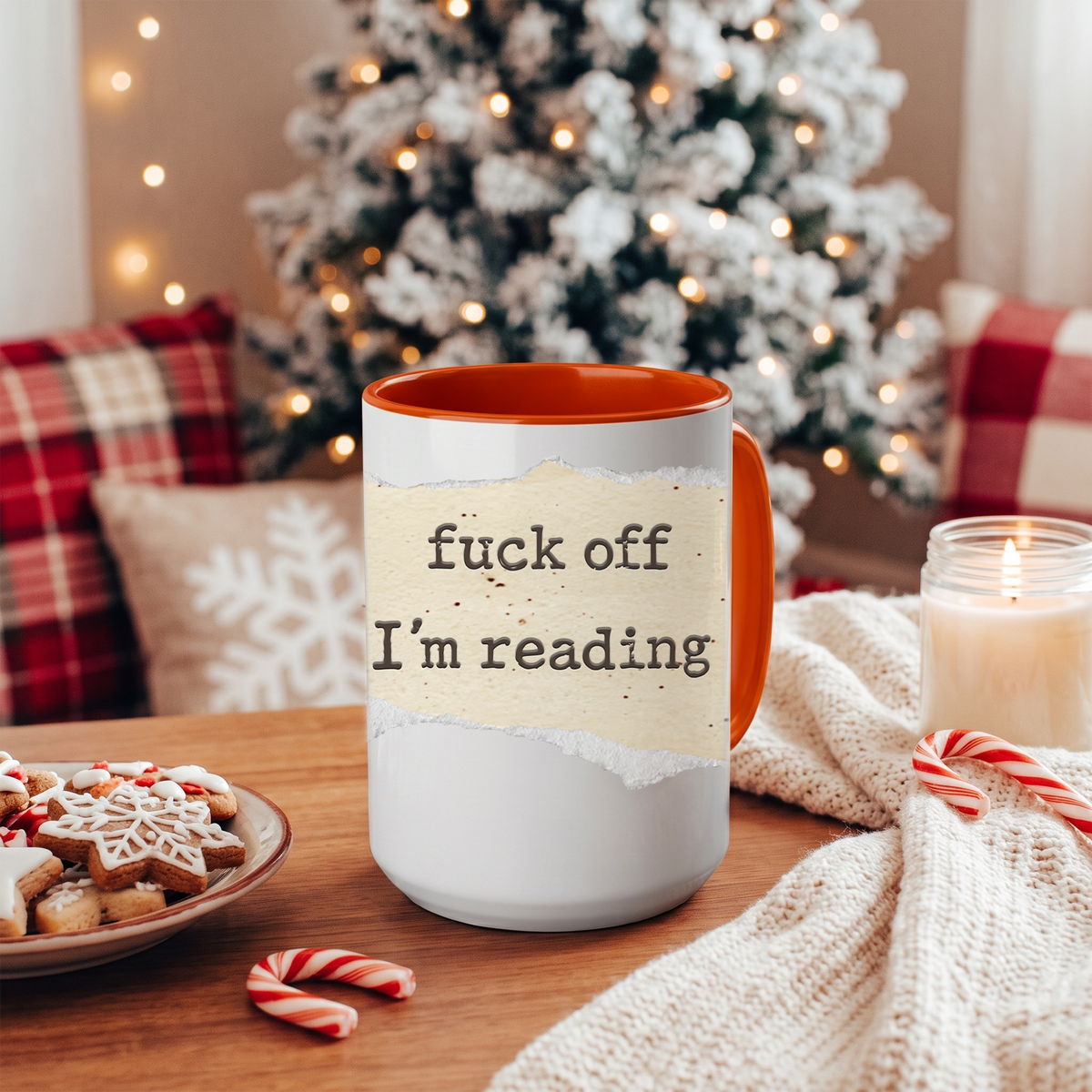 Mug « F-ck Off I'm Reading »