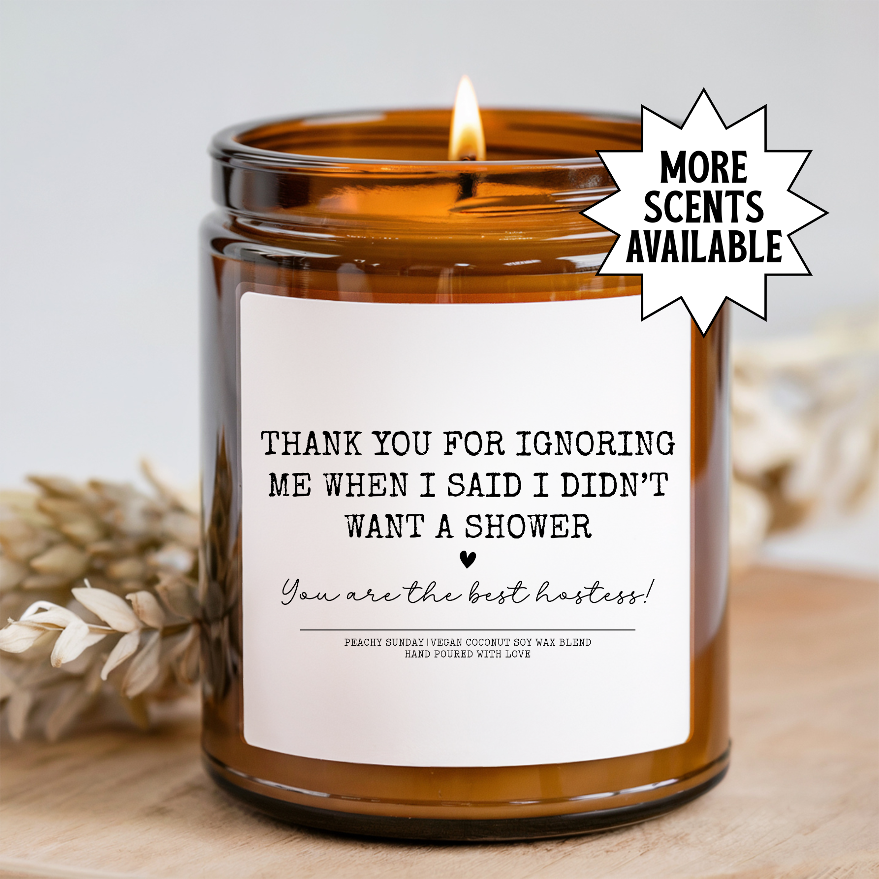 You Are The Best Hostess Candle