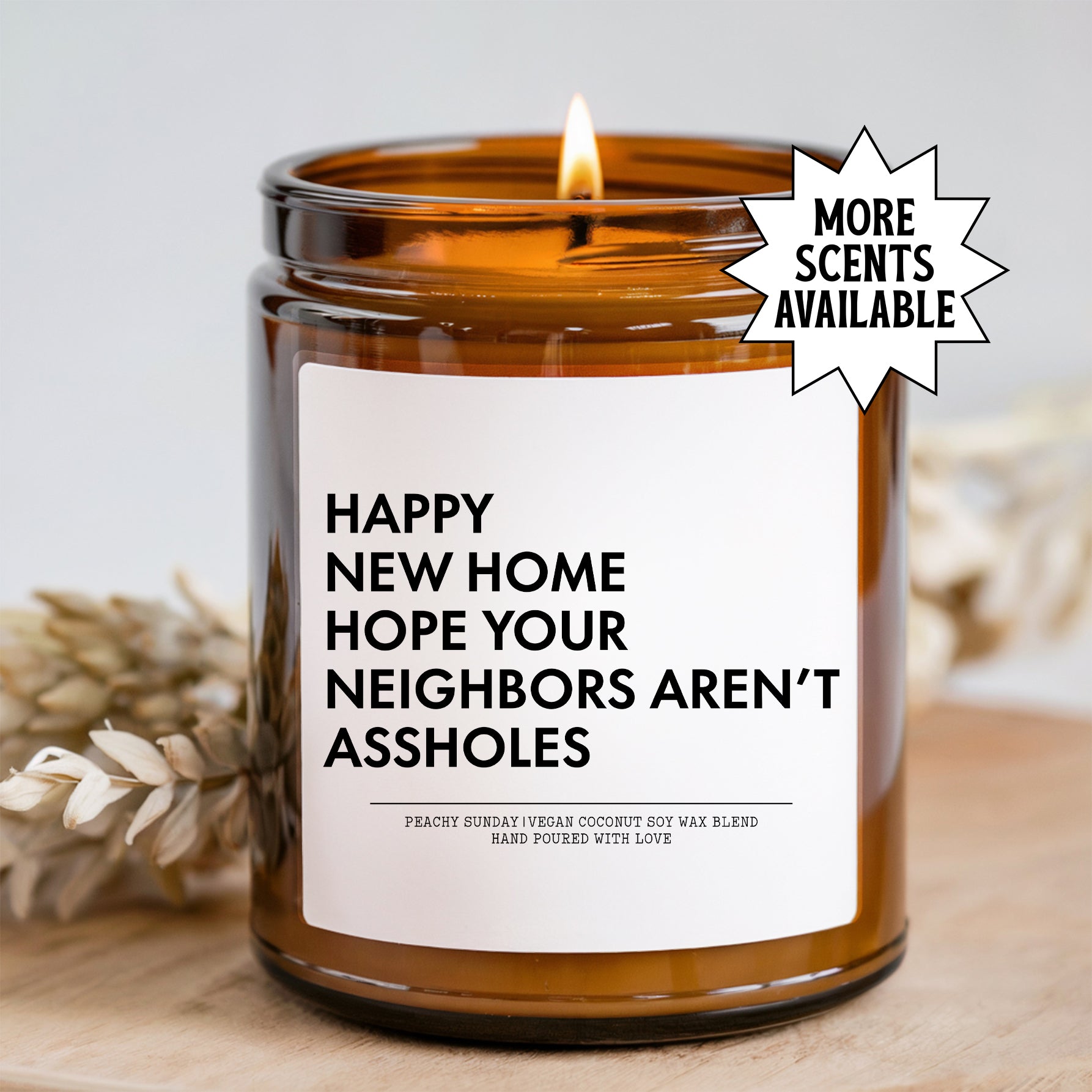 „Happy New Home“-Kerze