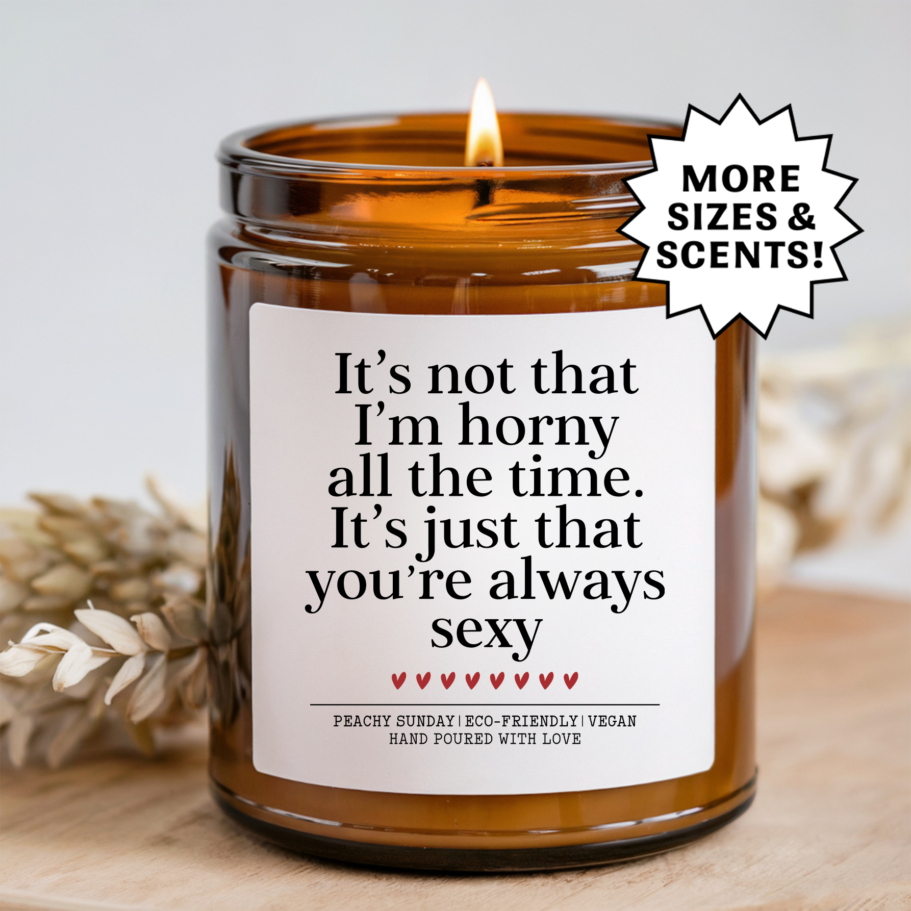 You're Always S-xy Couple Gift Candle