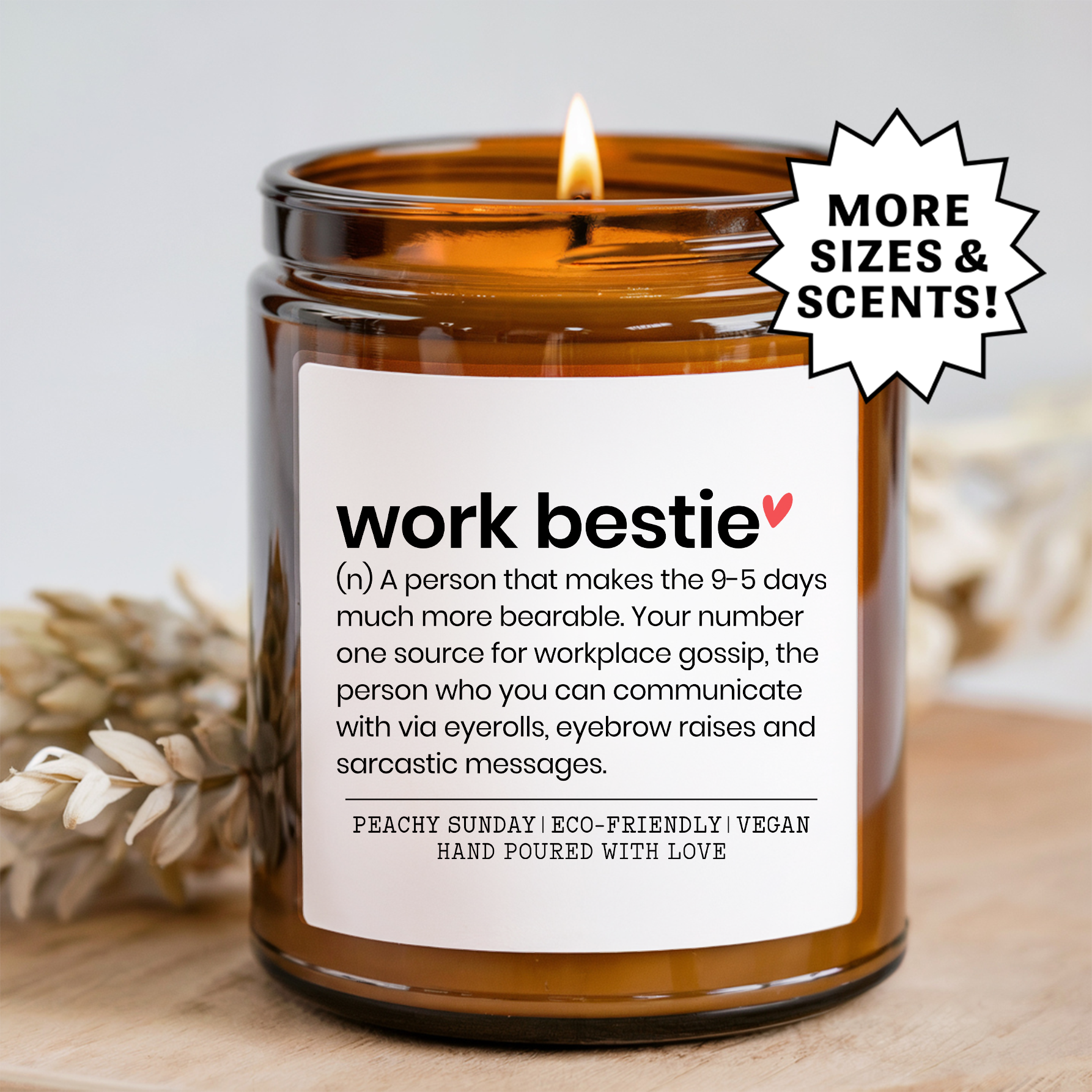Work Bestie Candle