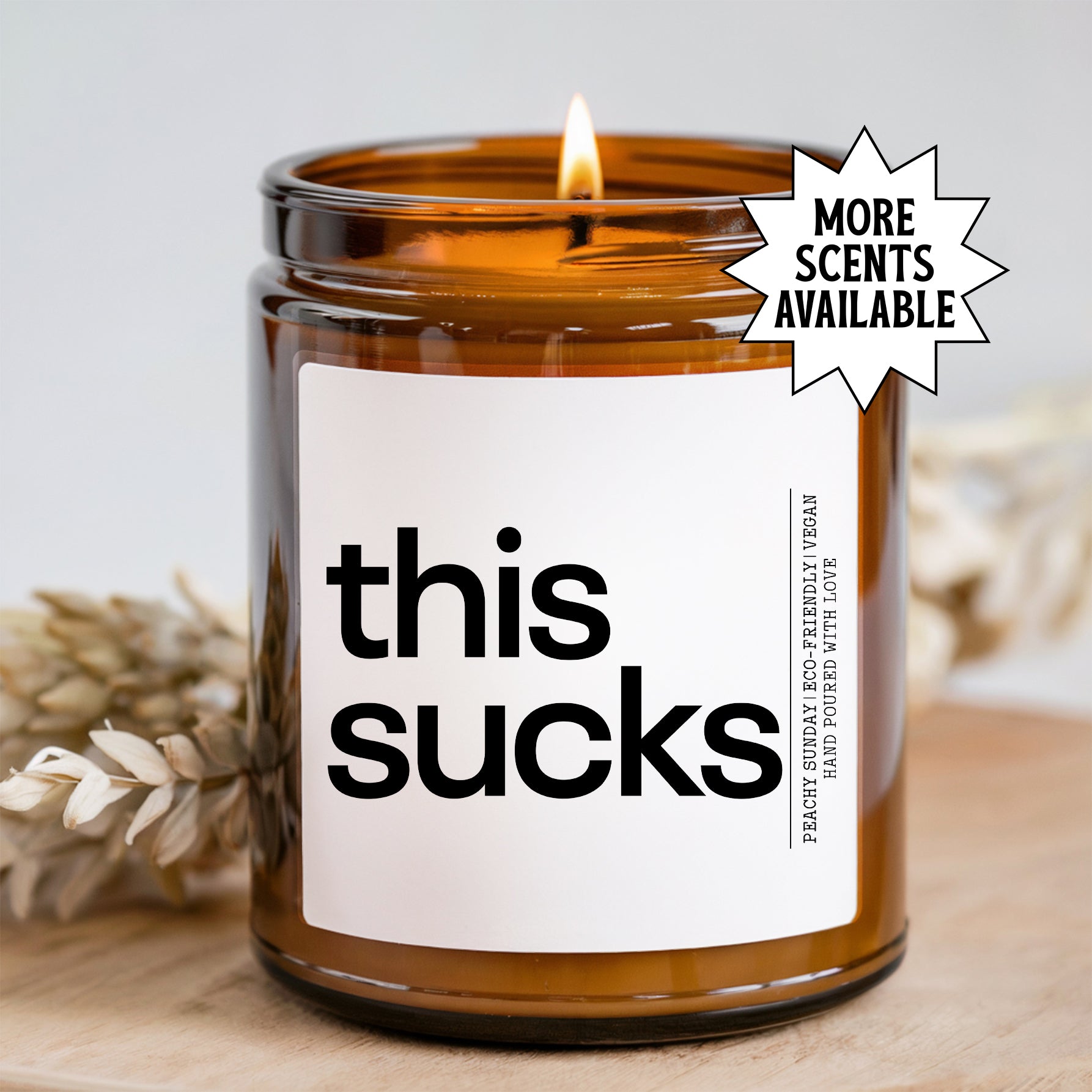 Diese „S_cks“-Kerze