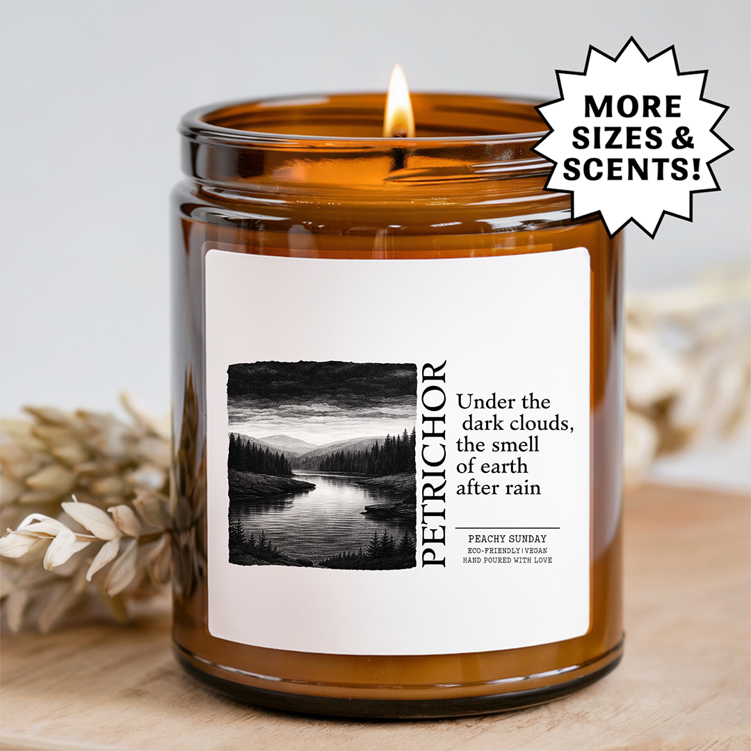 Petrichor The Smell Of Earth After Rain Candle
