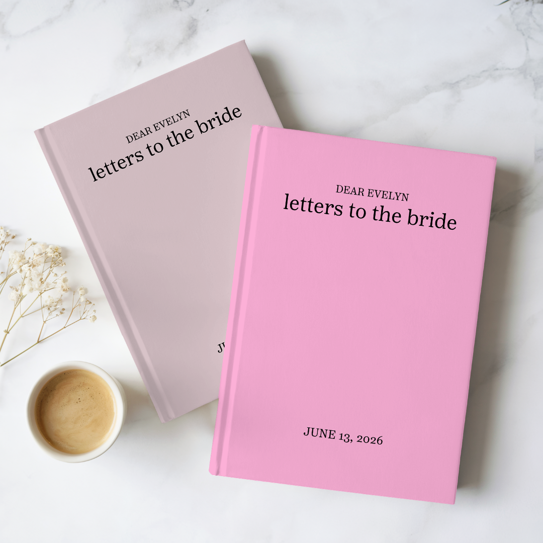Personalized Letters To The Bride Journal