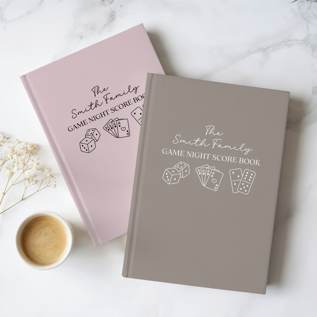 Personalized Family Game Night Journal
