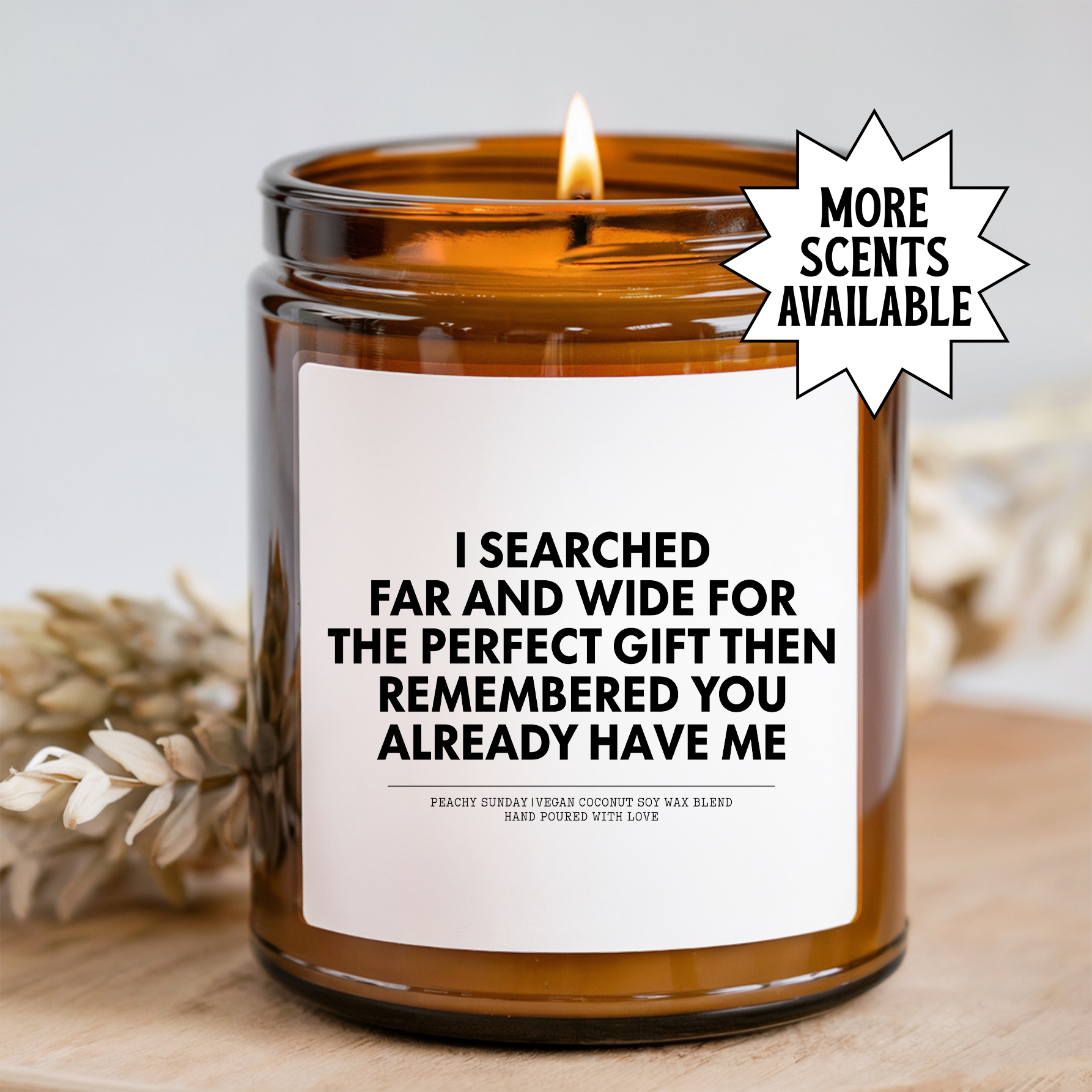 Ich habe überall nach der perfekten Geschenkkerze gesucht