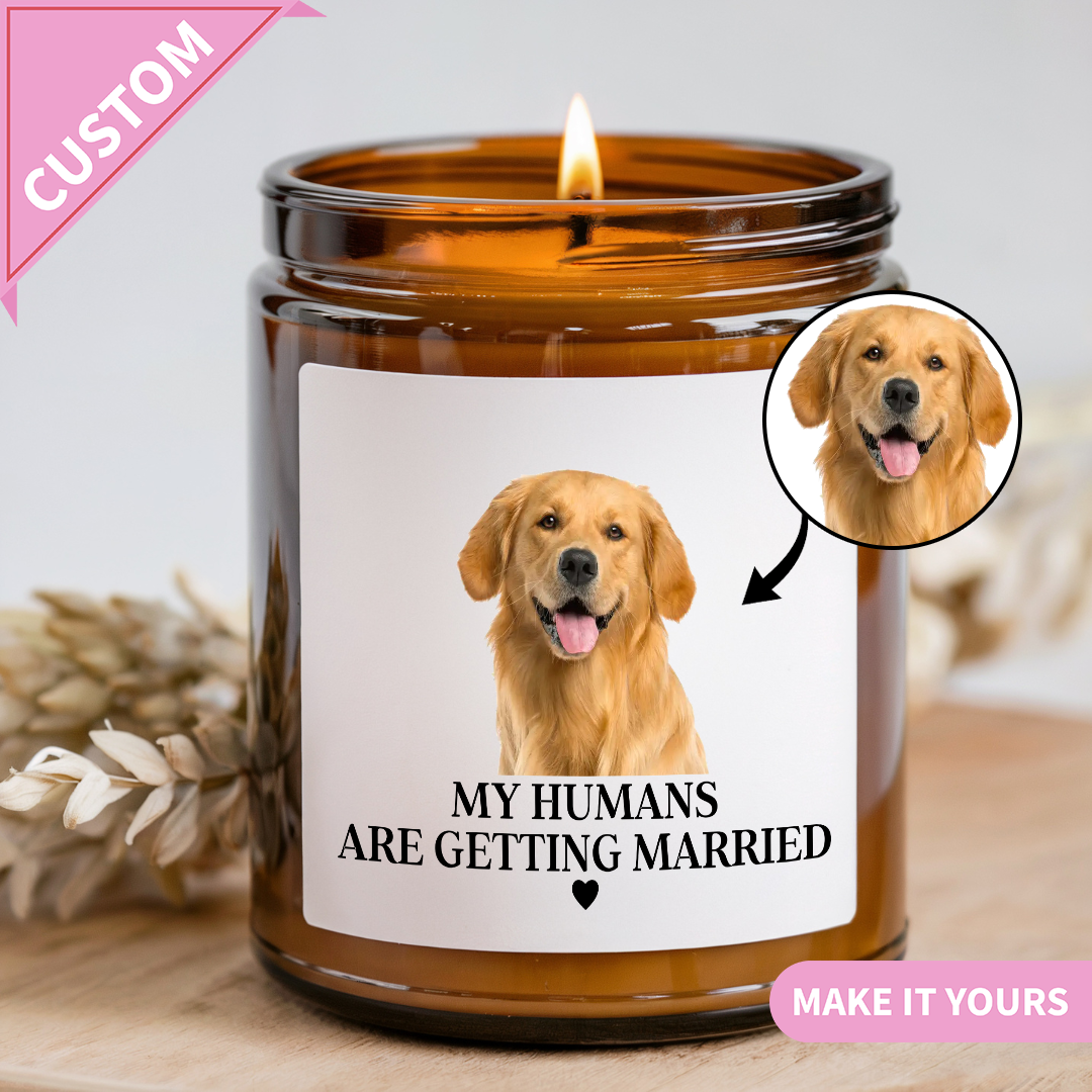 Custom Pet Dog or Cat Gift for Any Occasion Candle