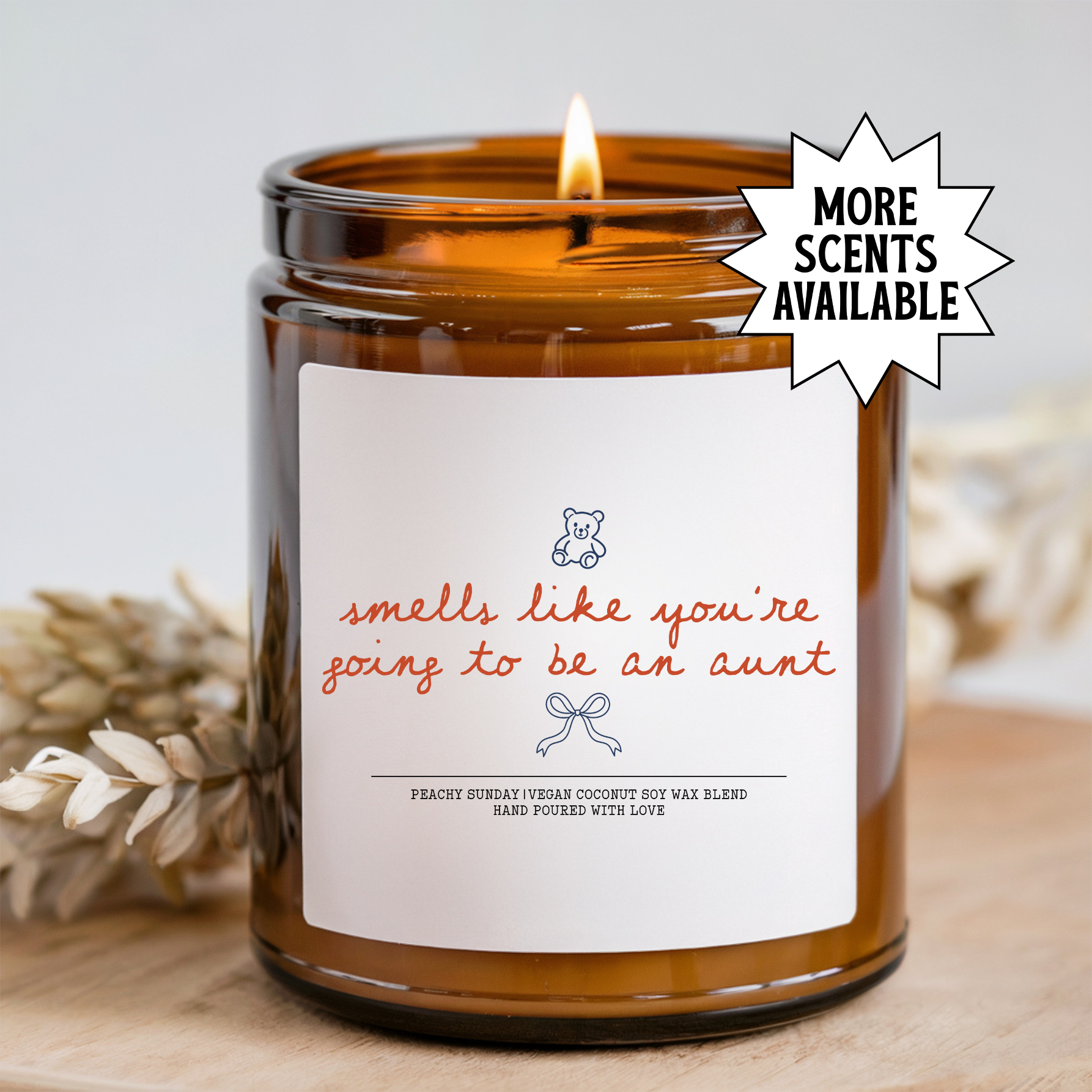 Smells Like You're Going To Be An Aunt Candle