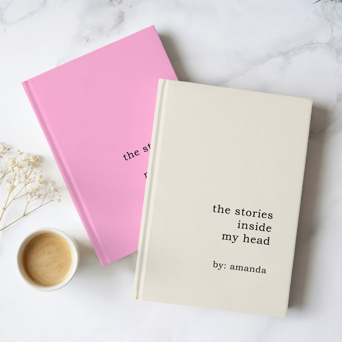 Journal personnalisé « Les histoires dans ma tête »