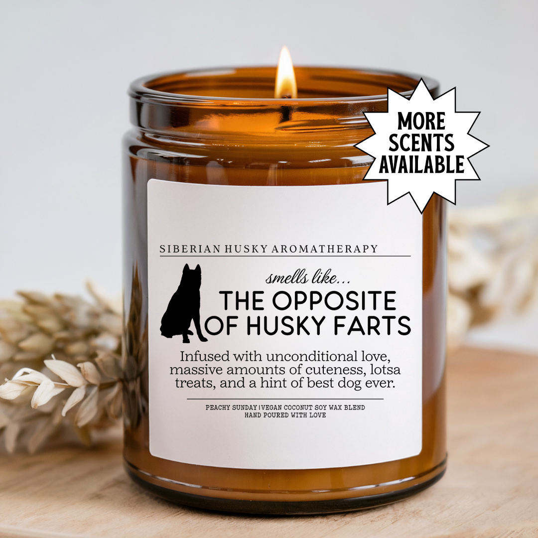 Smells Like The Opposite Of Husky Farts Candle