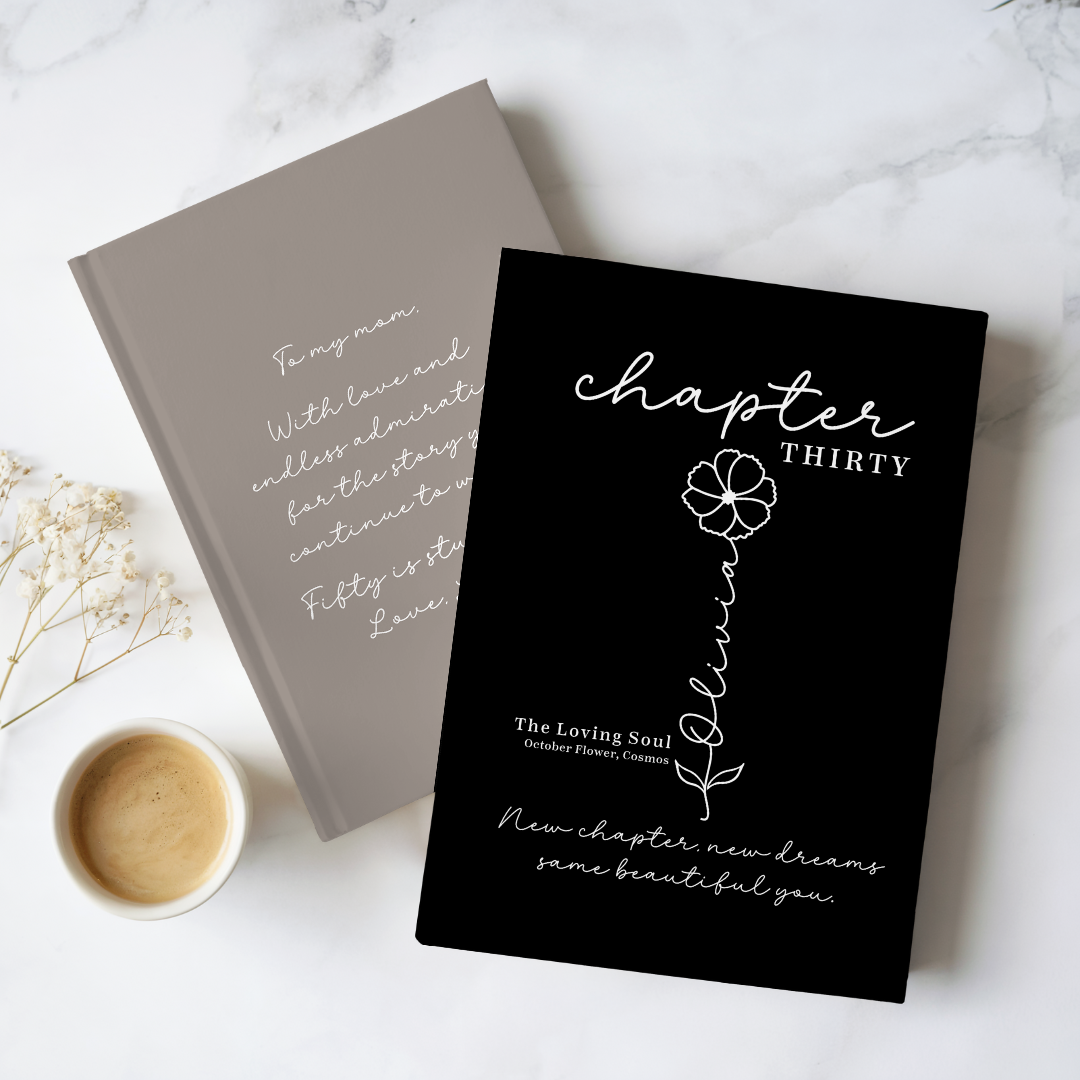 Personalized 30th Birthday Journal
