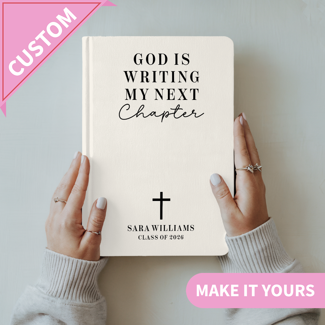 Personalized God Is Writing My Next Chapter Journal