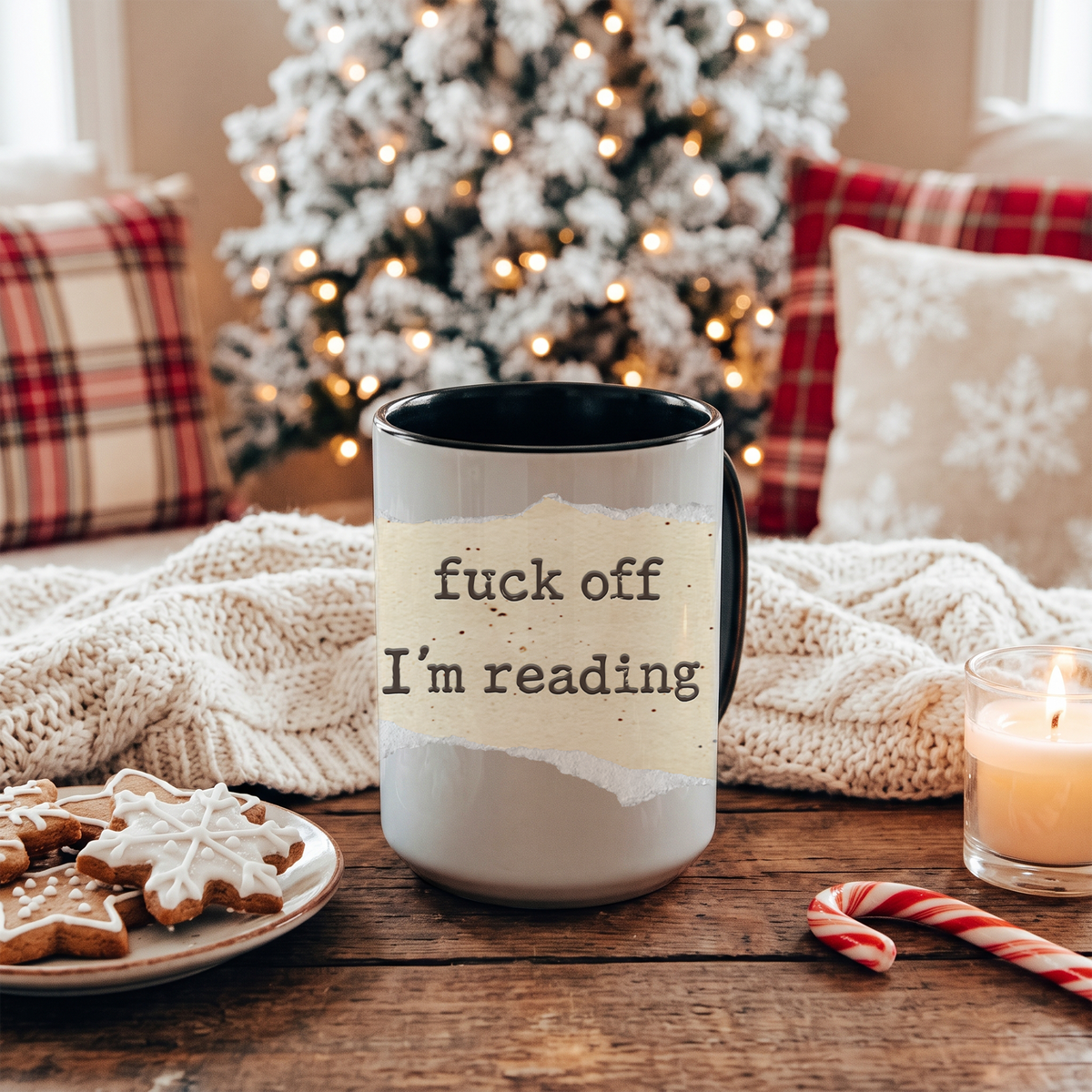 Mug « F-ck Off I'm Reading »