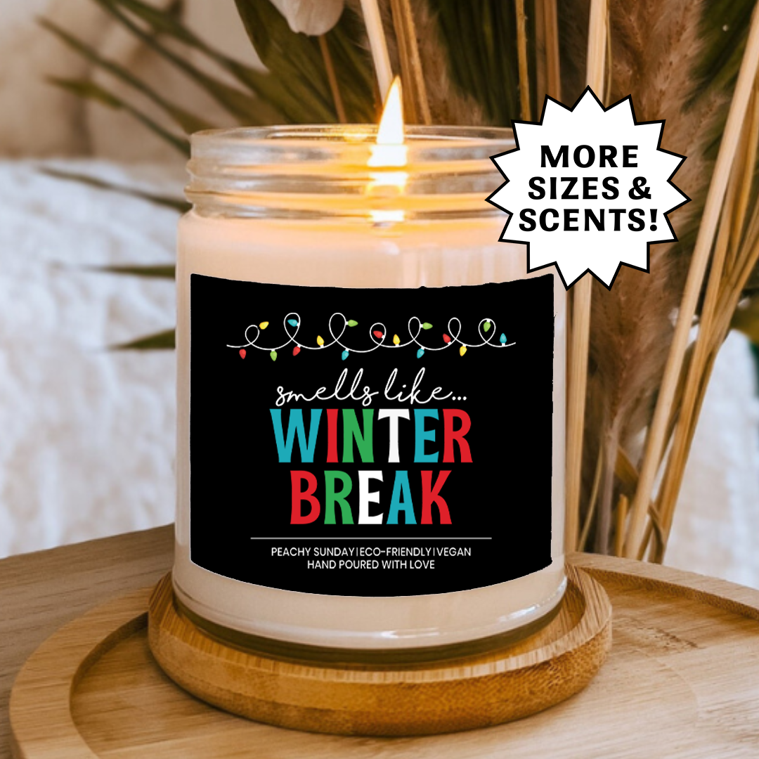 Christmas Smells Like Winter Break Candle