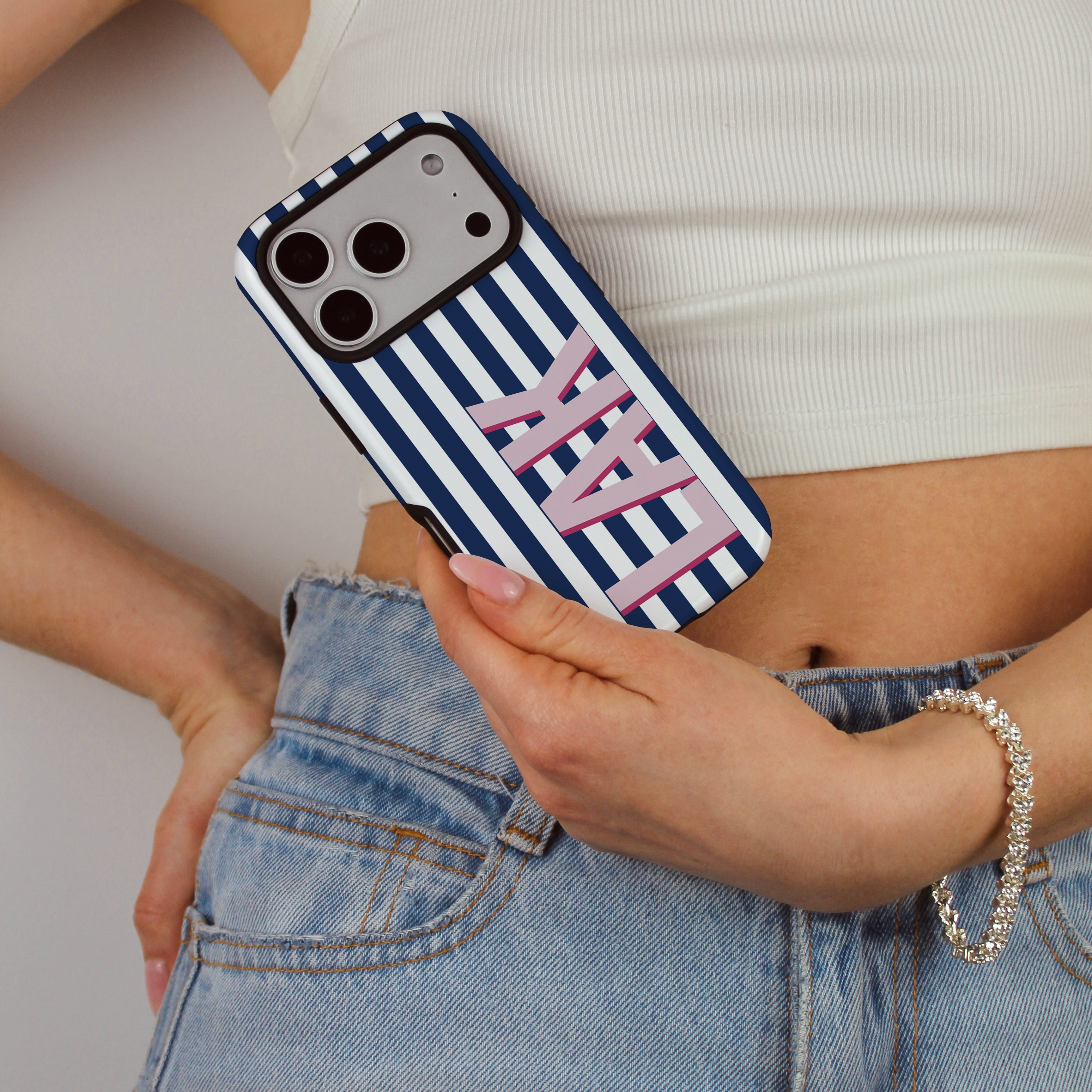 Custom Monogram Initials Phone Case