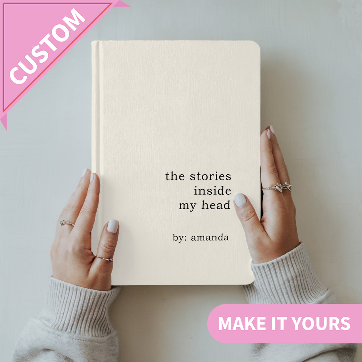 Journal personnalisé « Les histoires dans ma tête »