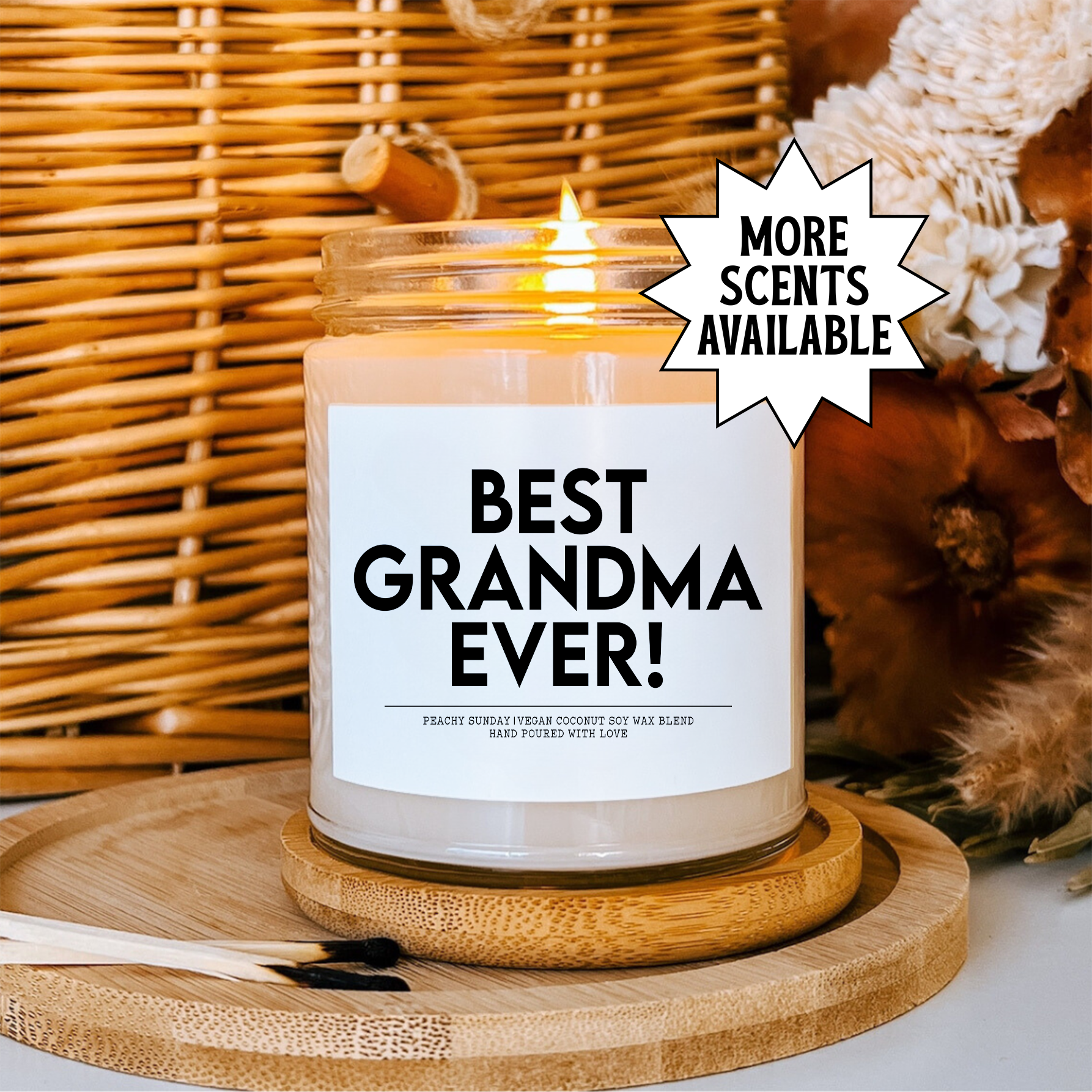 Best Grandma Ever Candle