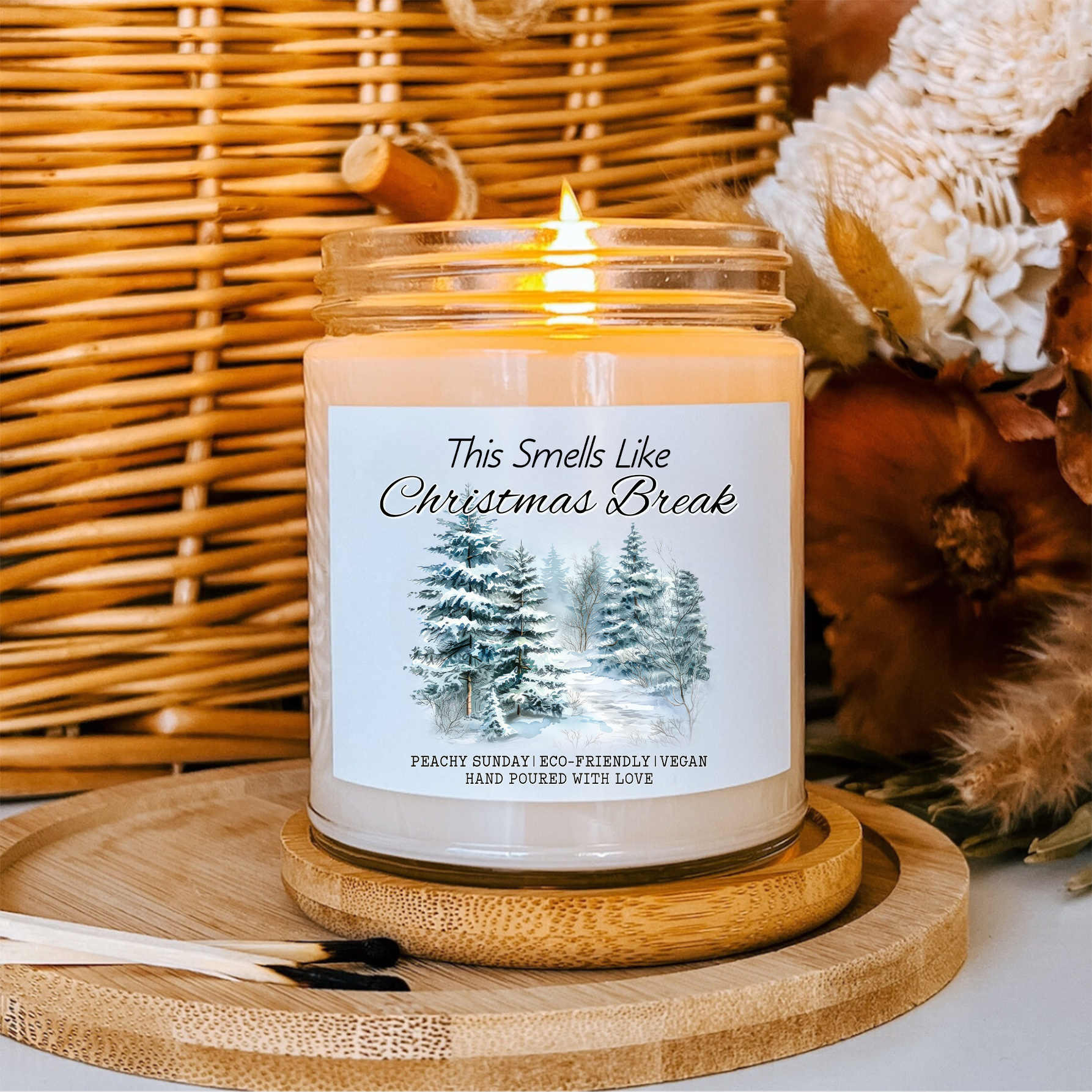 Smells Like Christmas Break Candle