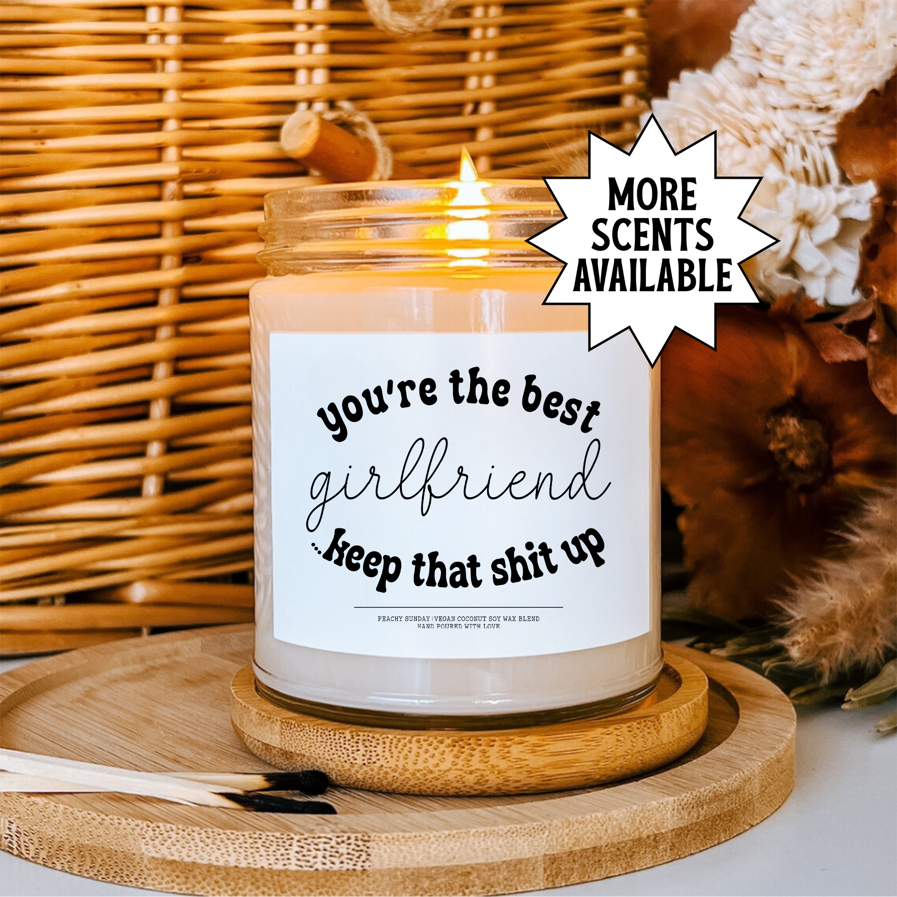 You're The Best Girlfriend Candle