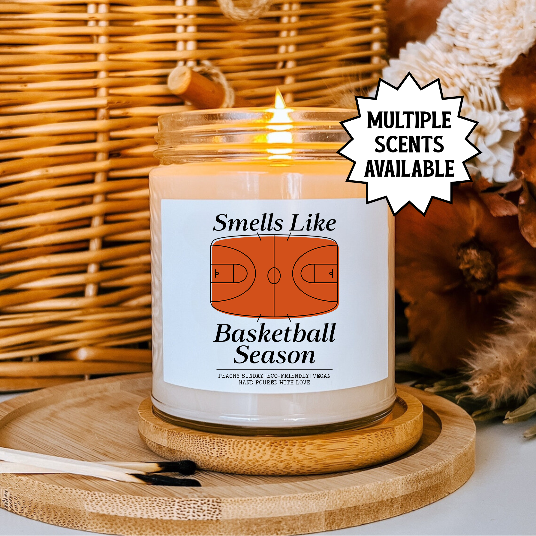 Smells Like Basketball Season Candle