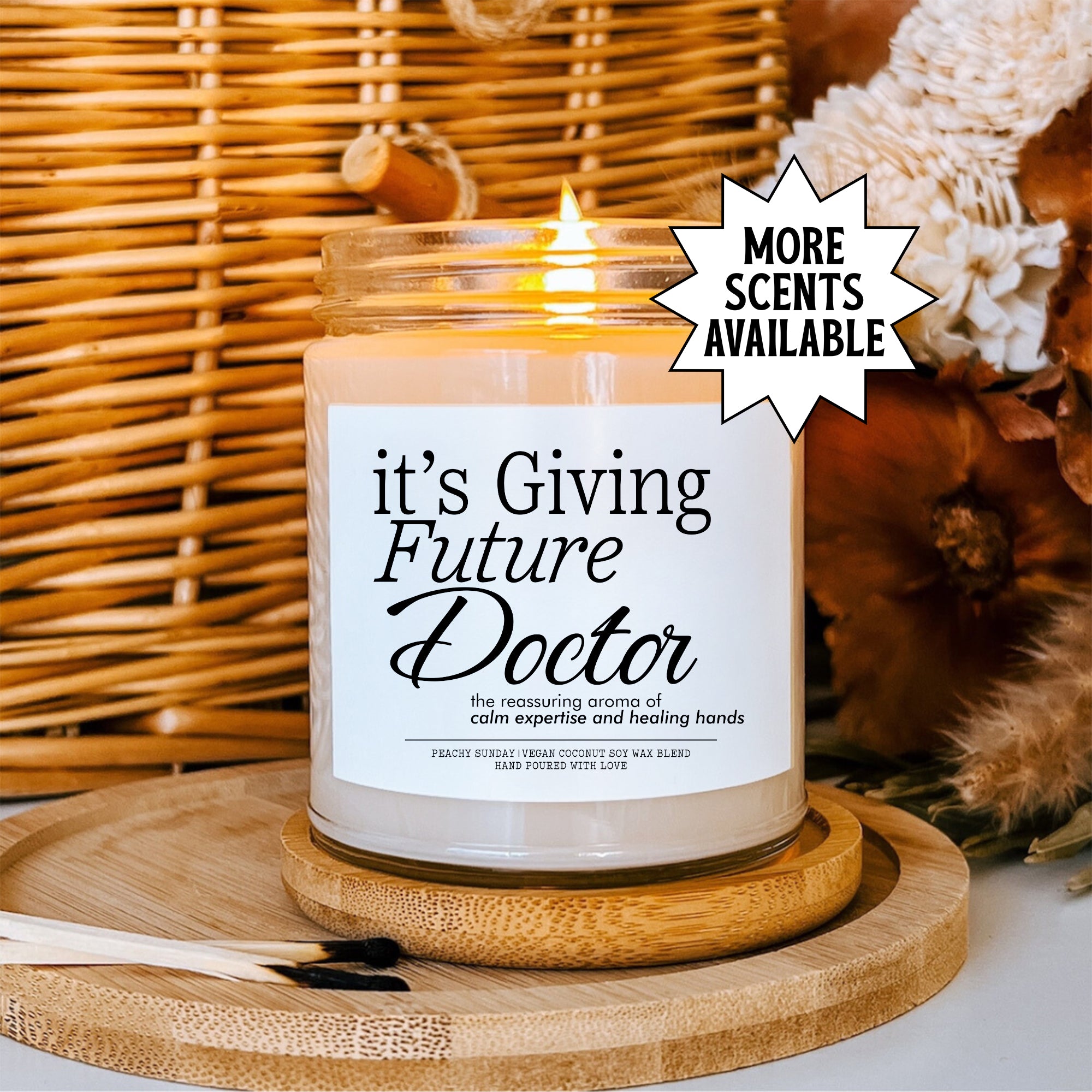 It's Giving Future Doctor Candle