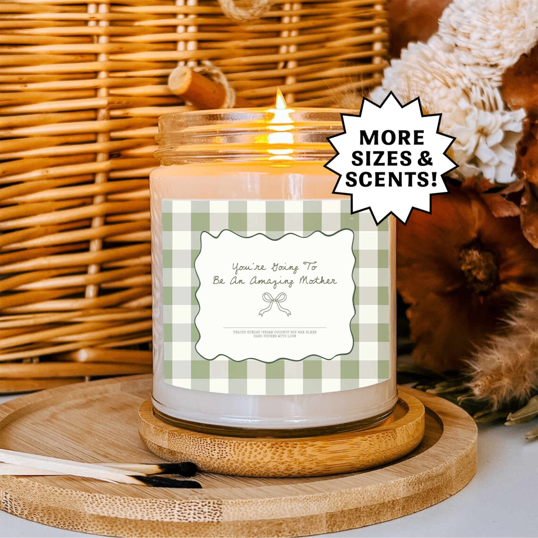You're Going To Be An Amazing Mother Candle