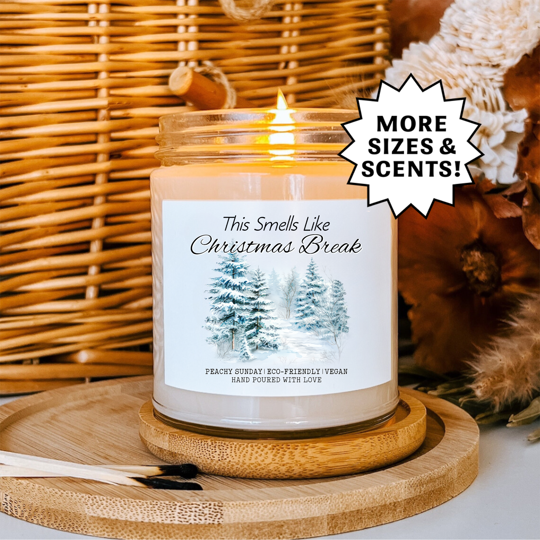 Smells Like Christmas Break Candle