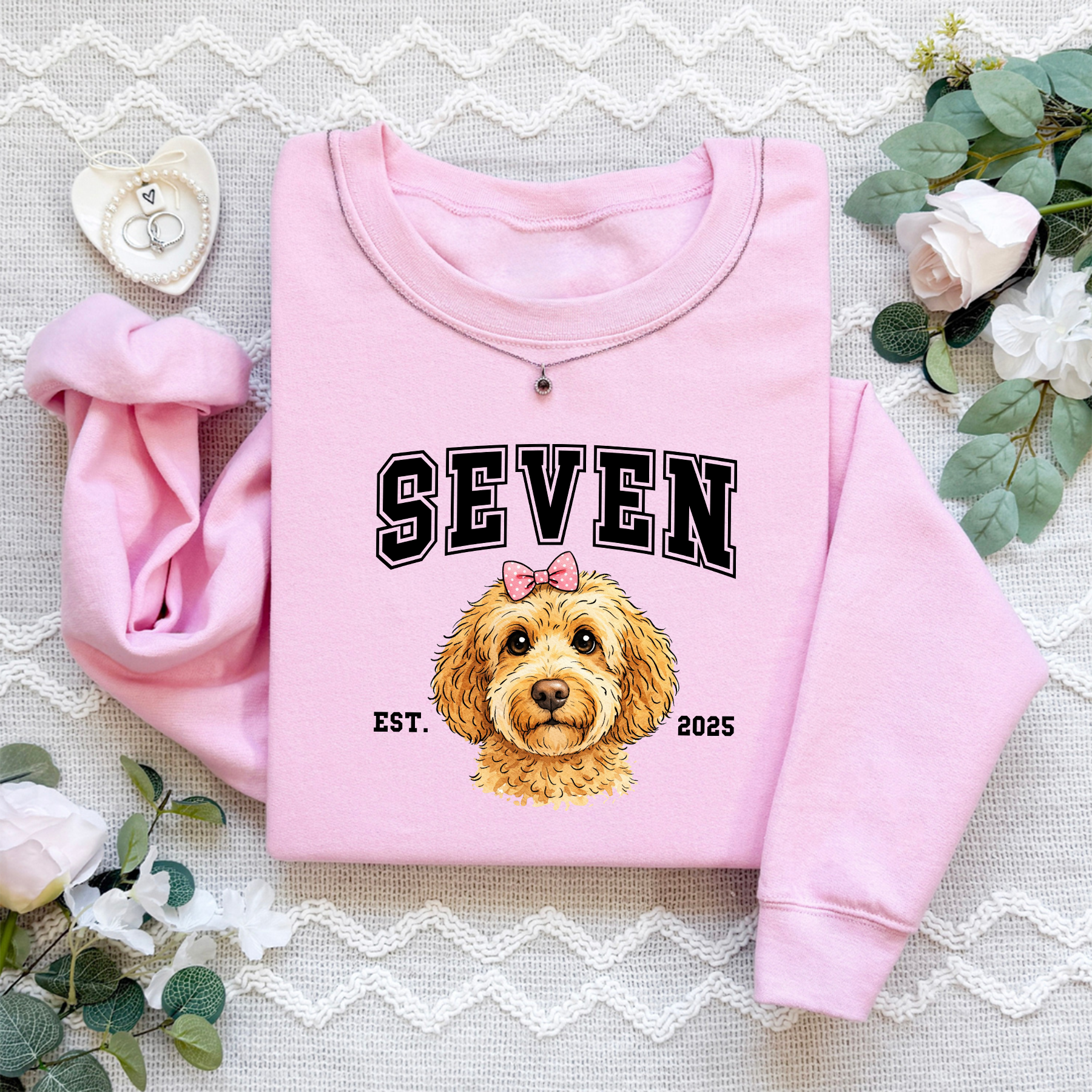 Personalized Dog Face Sweatshirt