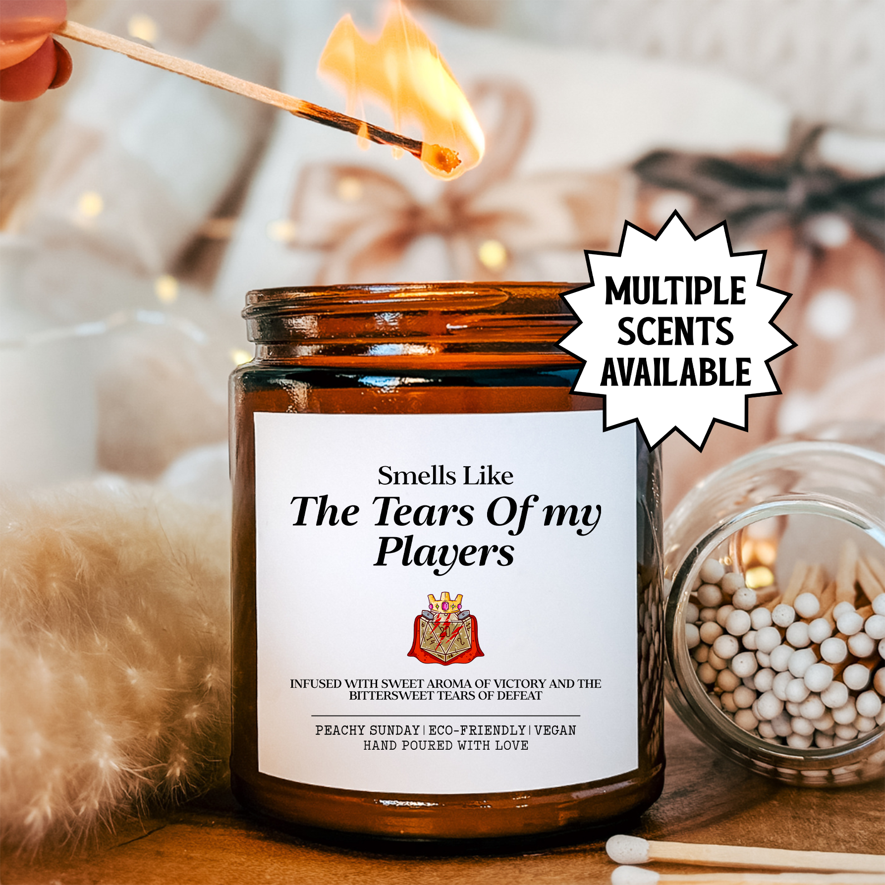 Smells Like The Tears Of My Players Candle