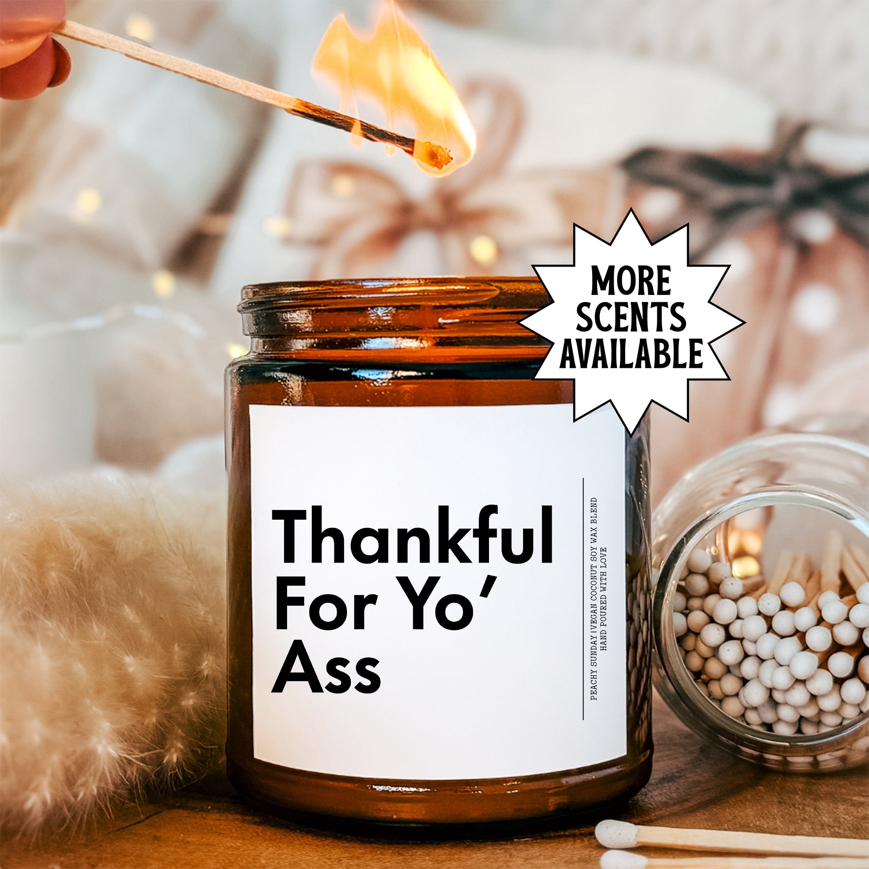 Thankful For Yo A* Candle