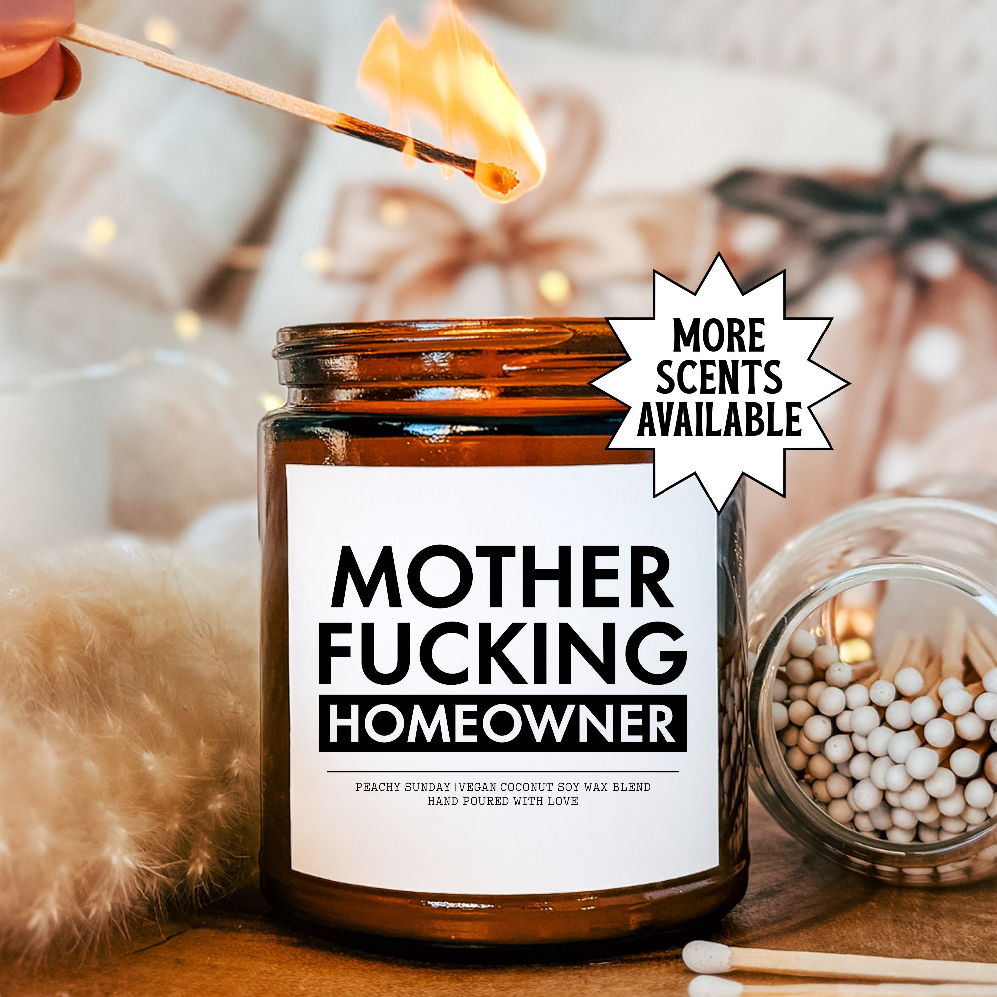 Mother F_cking Homeowner Candle