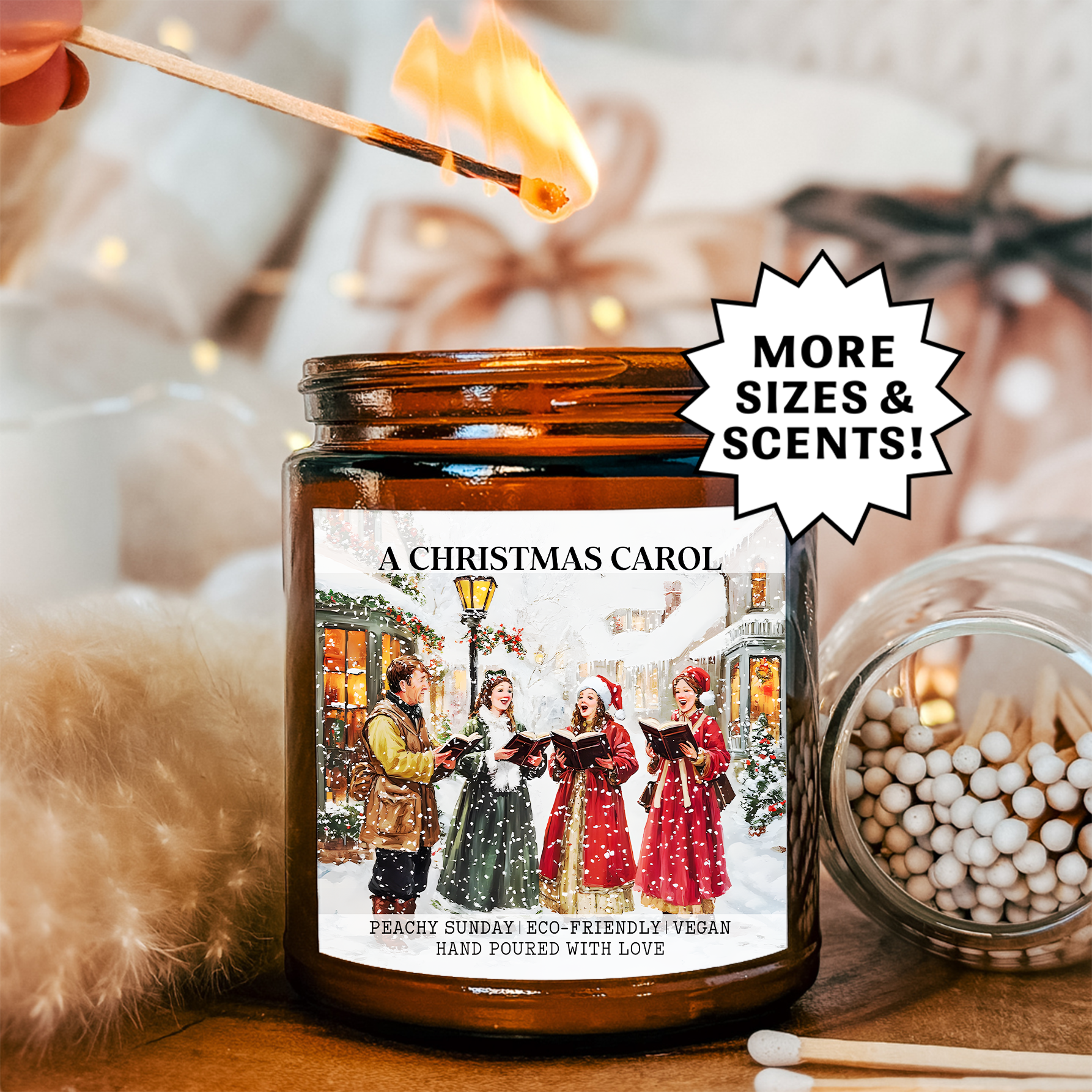 A Christmas Carol Soy Candle