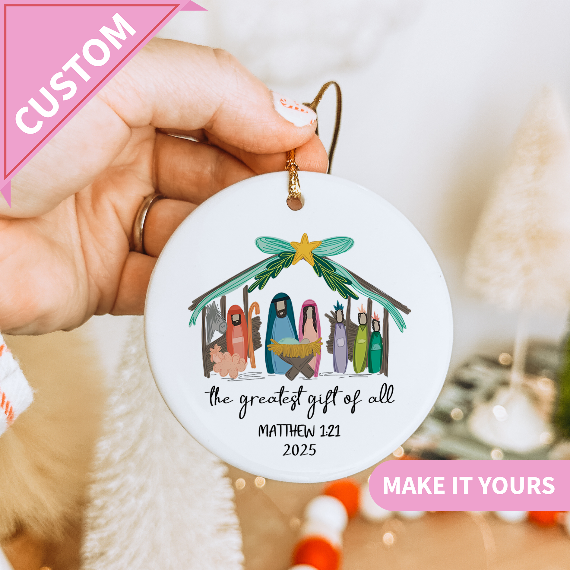 The Greatest Gift Of All Ornament