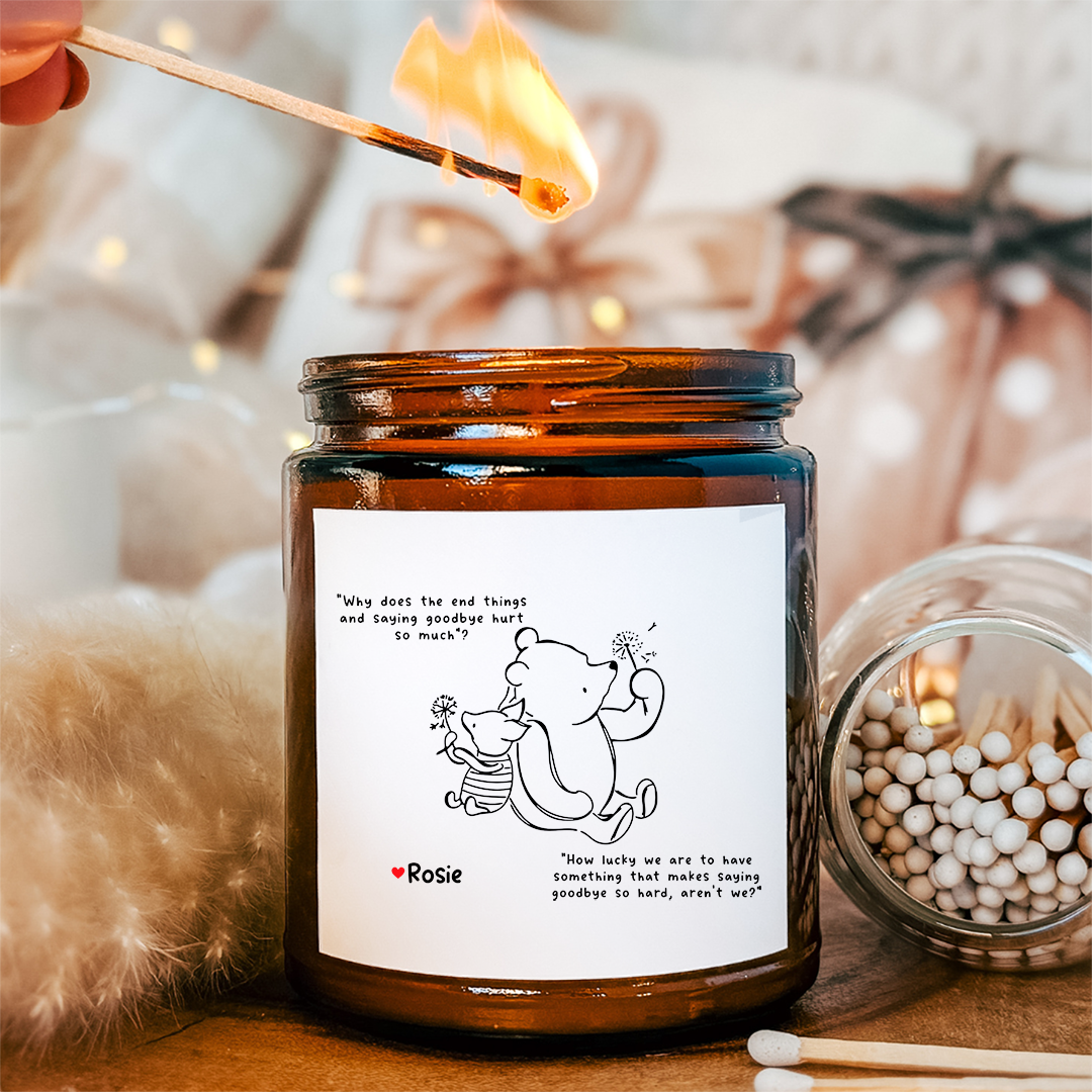 Personalized Why Does The End Of Things Candle