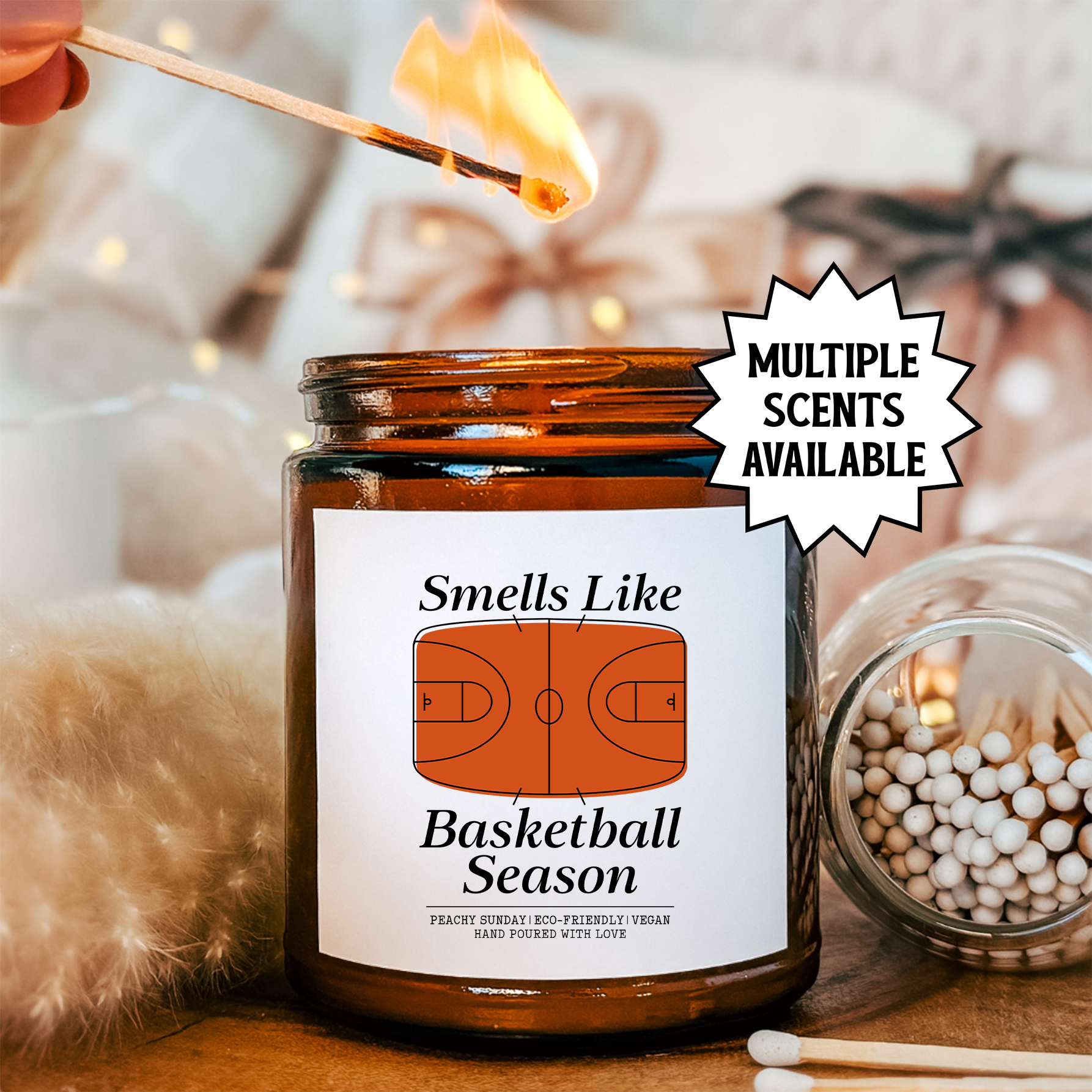 Smells Like Basketball Season Candle
