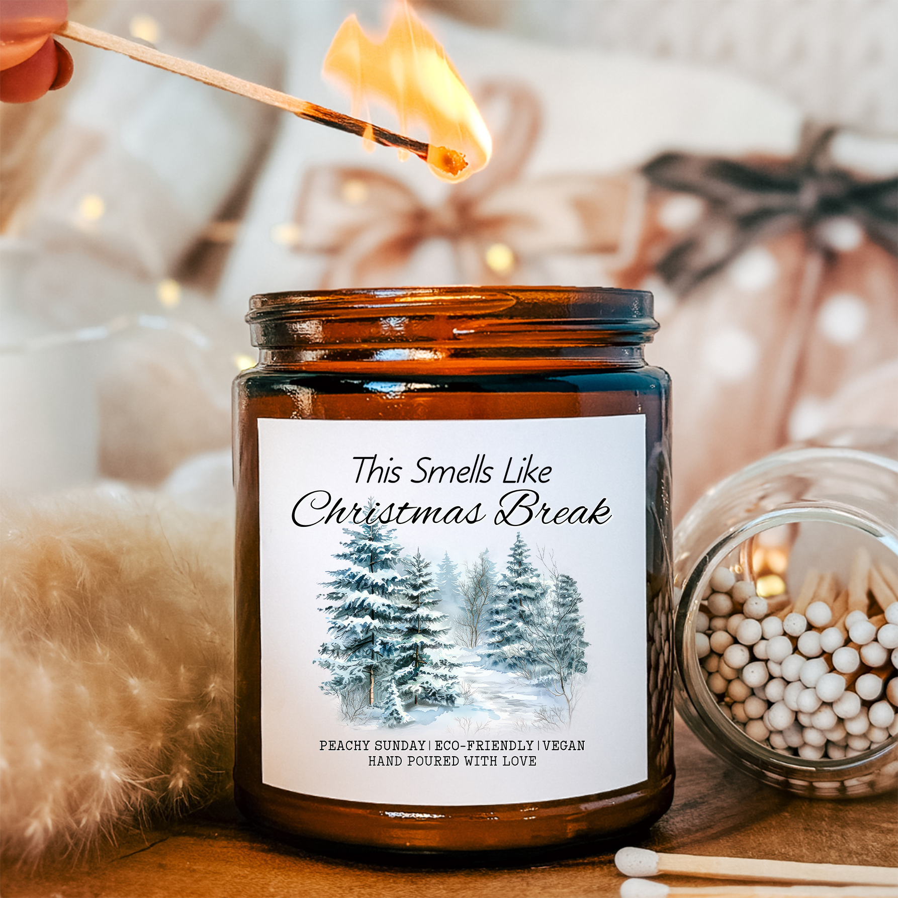 Smells Like Christmas Break Candle