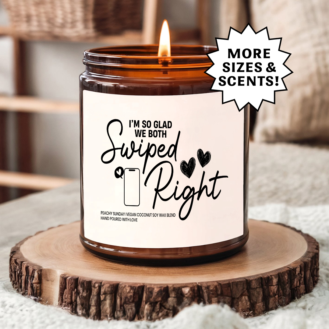 Romantic Gift For Couples & Anniversaries Candle