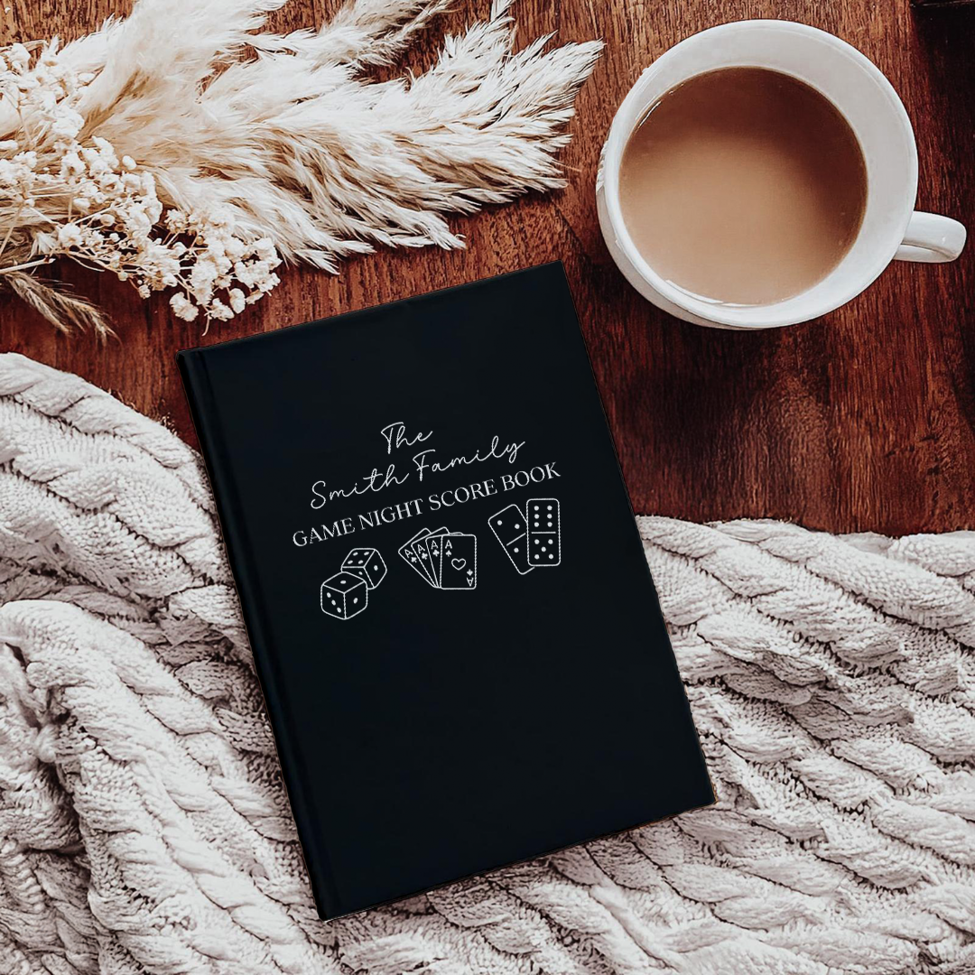Personalized Family Game Night Journal