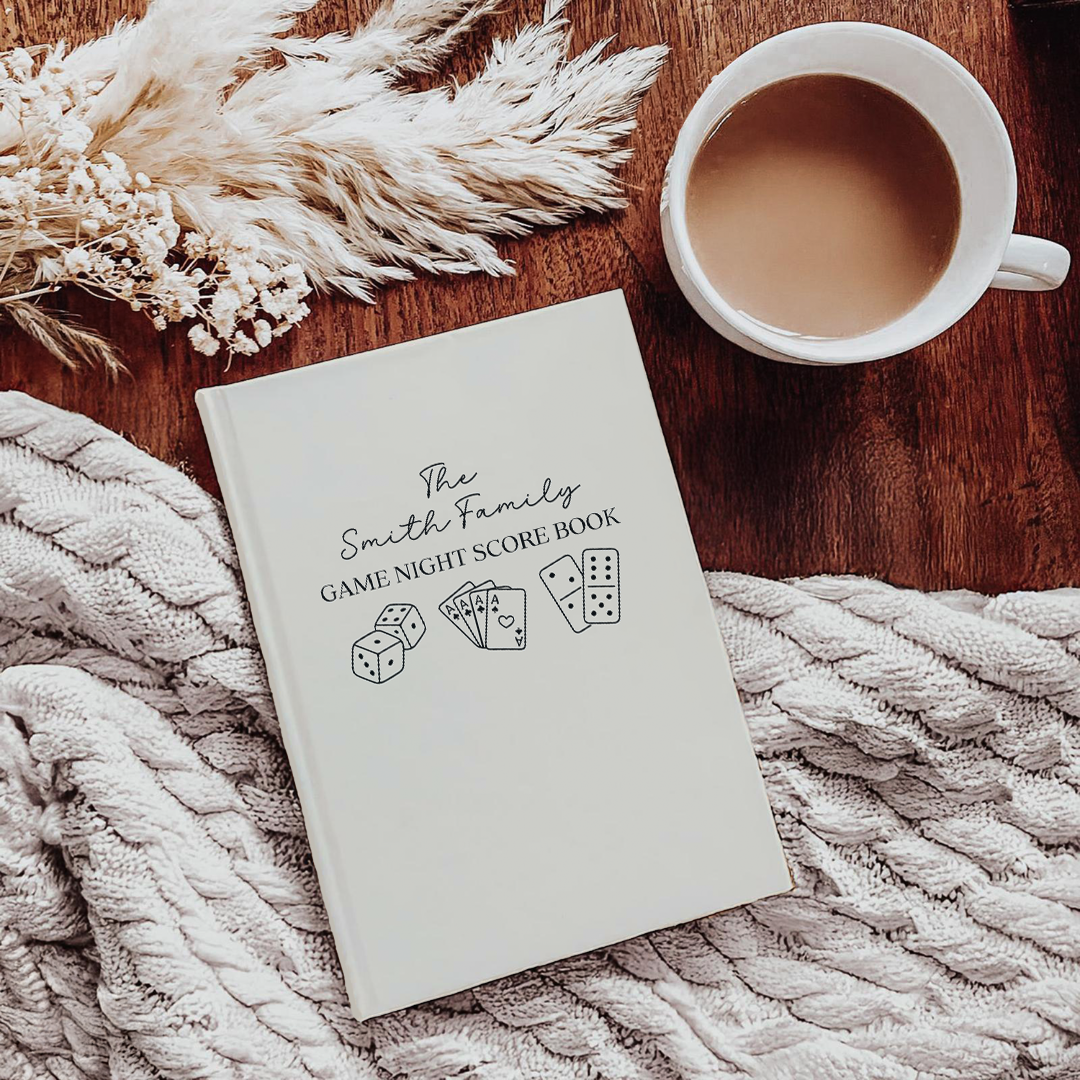 Personalized Family Game Night Journal