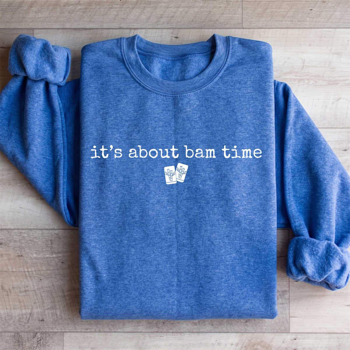 Sweat-shirt « C’est enfin l’heure de Bam »