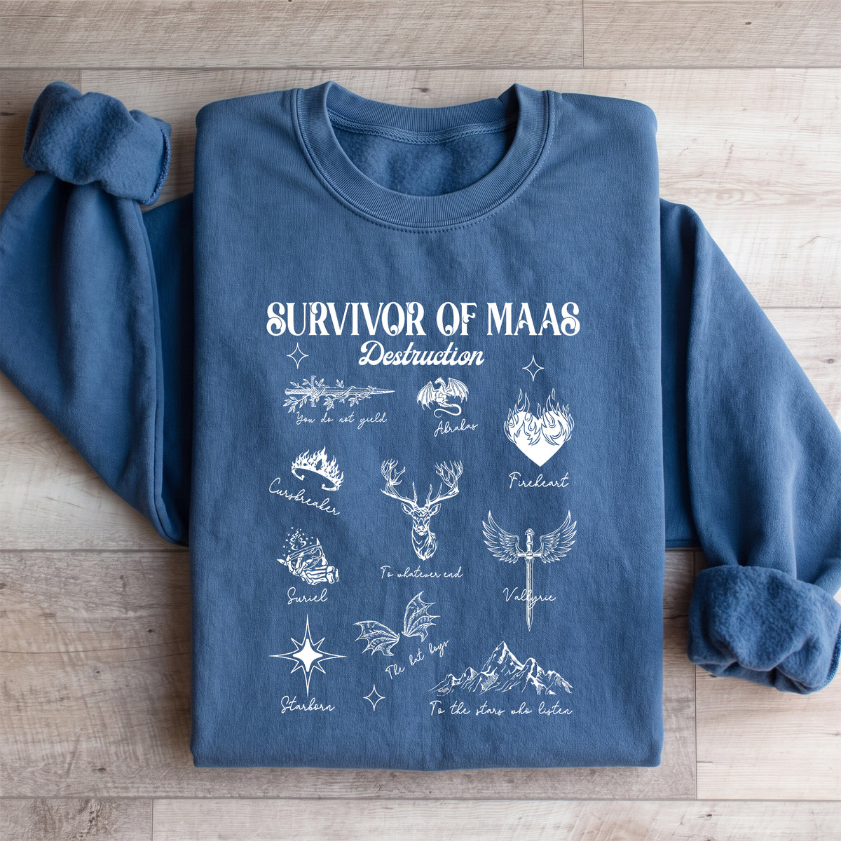 Sudadera de superviviente de la destrucción de Maas