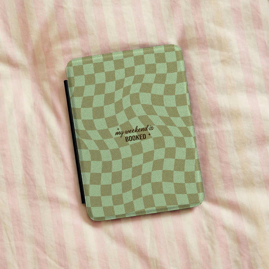Funda para Kindle «Mi fin de semana está ocupado»