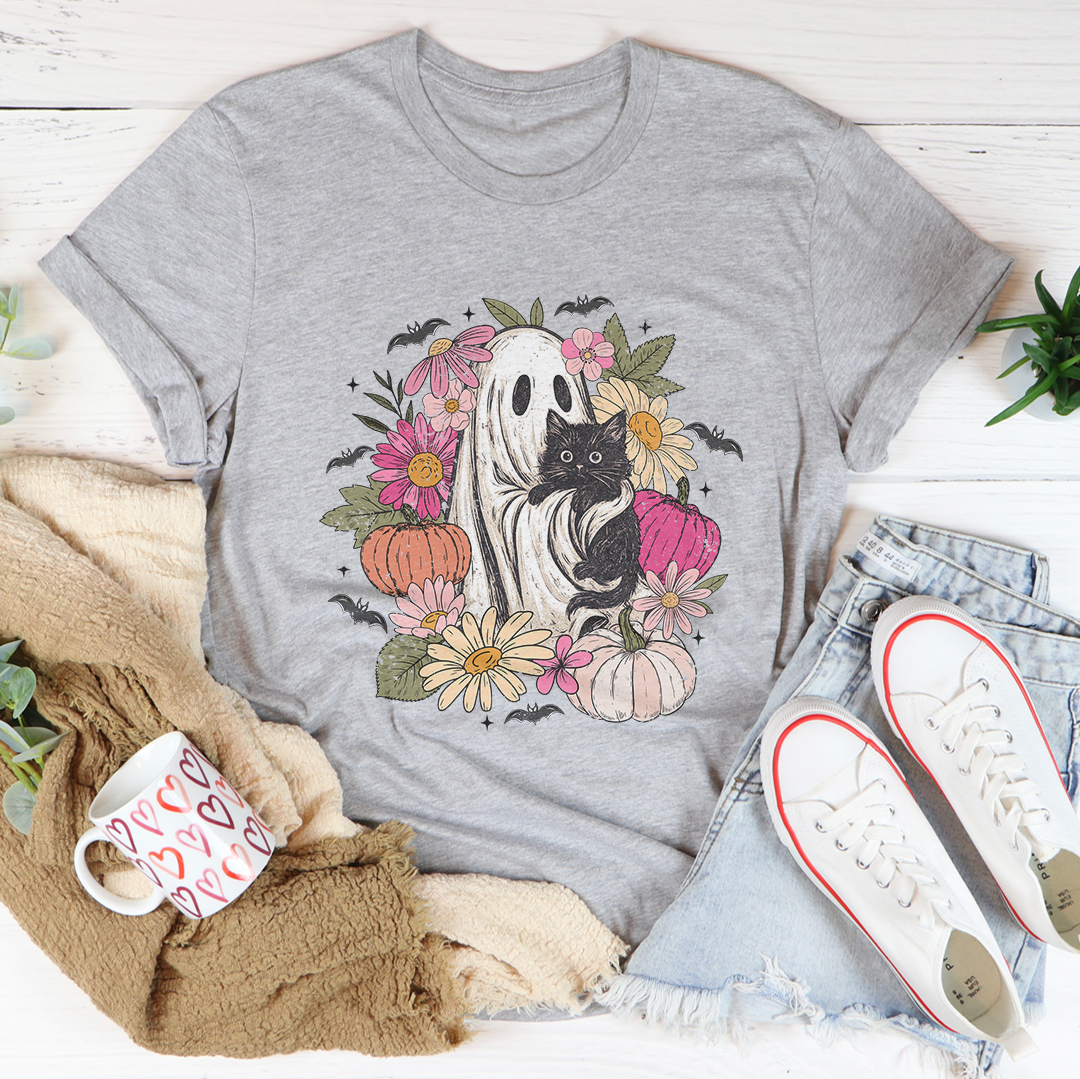 Ghost Black Cat Tee