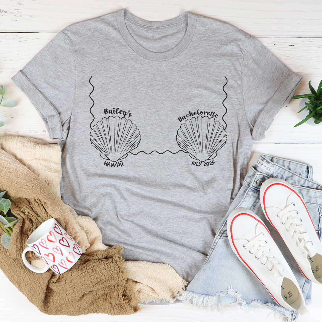 Personalized Mermaid Bachelorette Tee