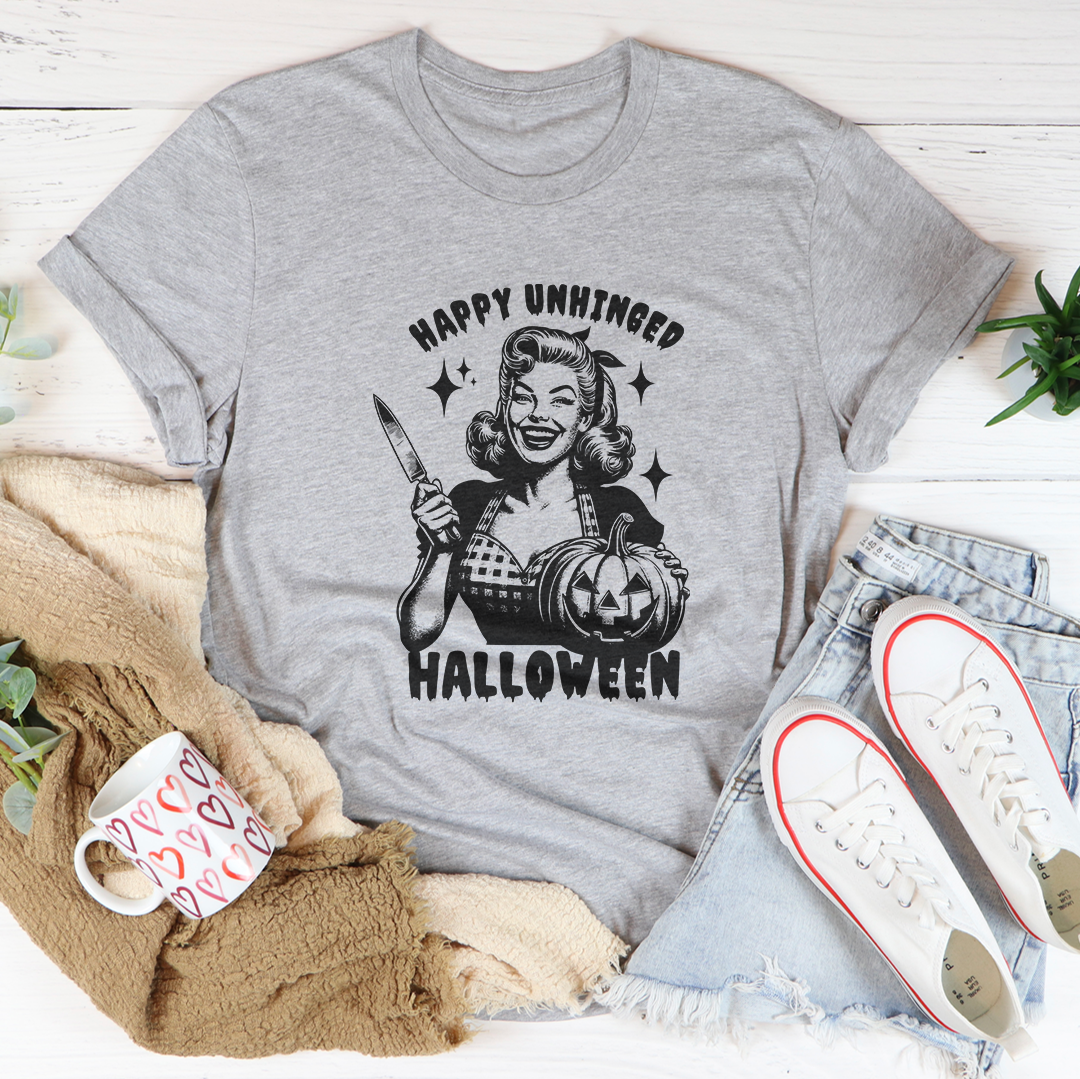 Happy Unhinged Halloween Tee