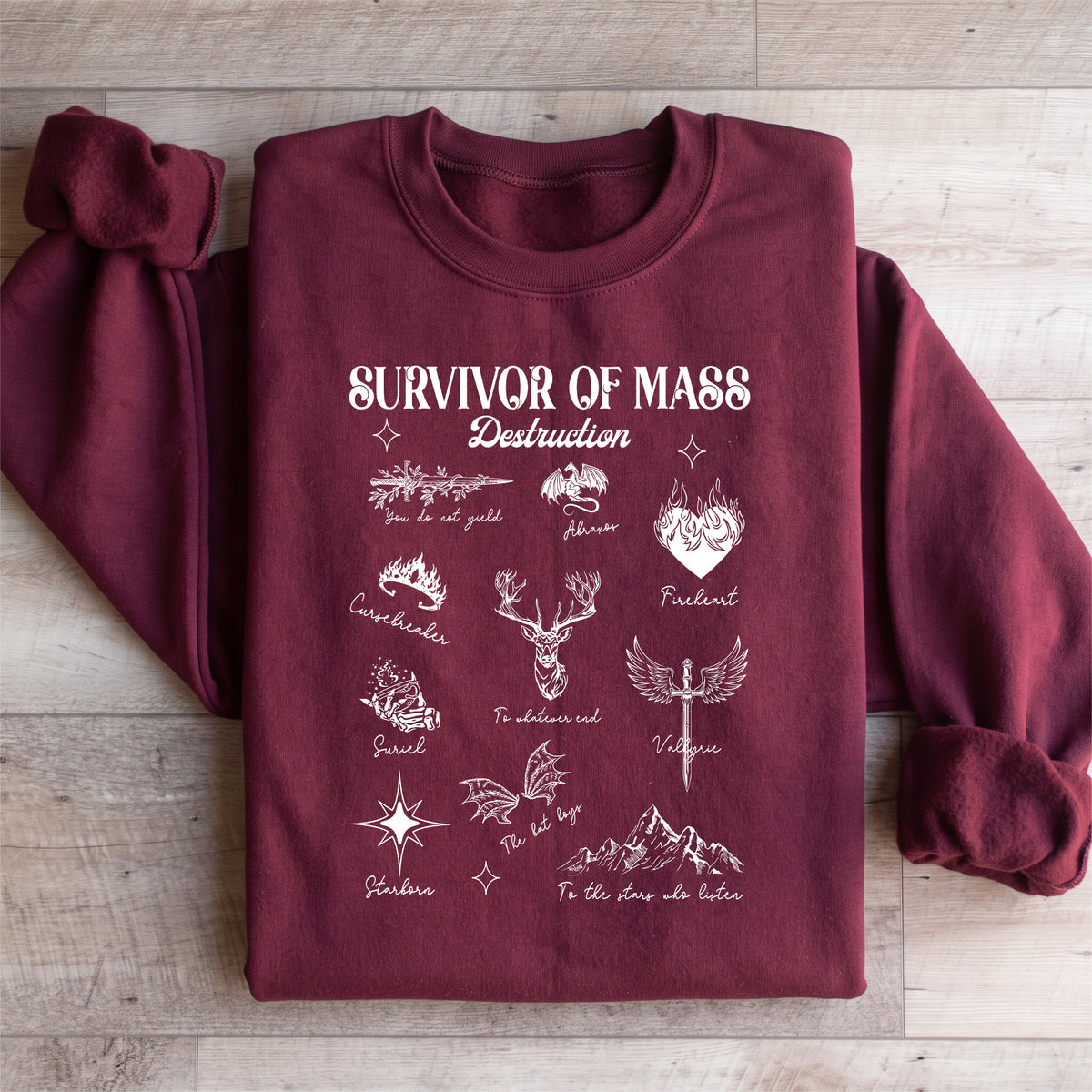 Sweatshirt « Survivor de la destruction massive »